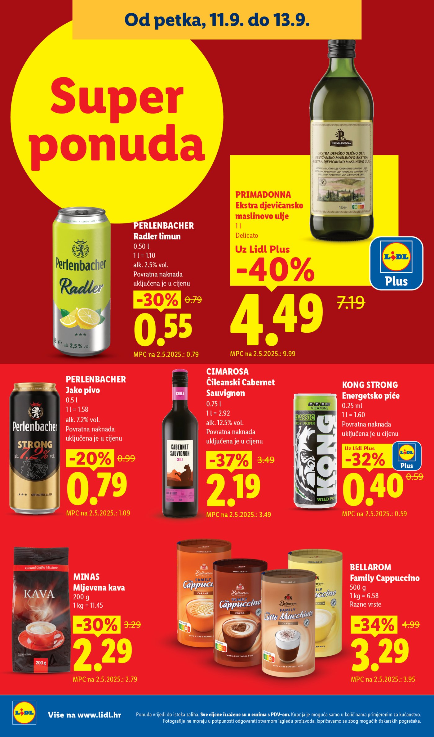 Lidl Super ponuda od ponedjeljka 07.09.-13.09.2026.