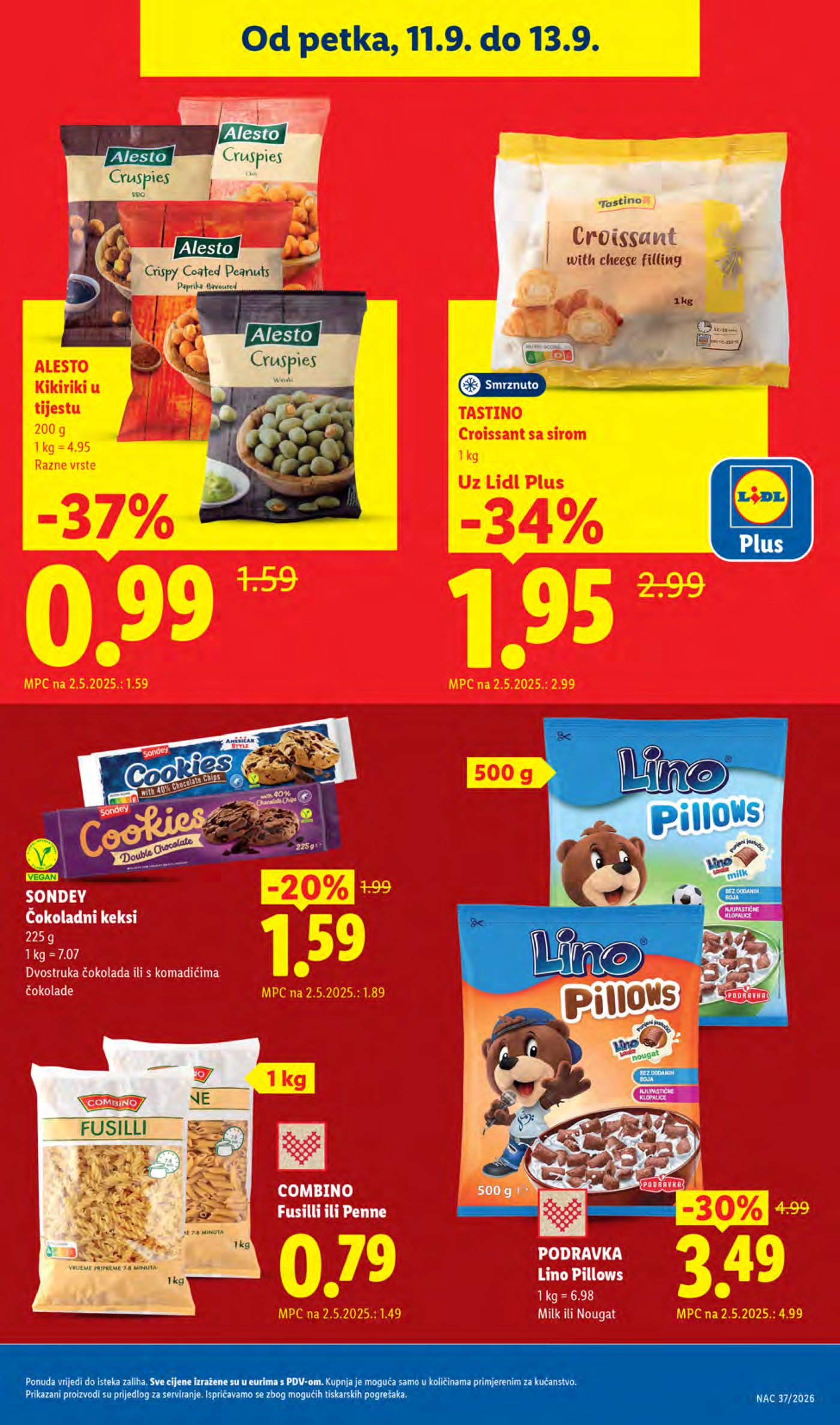 Lidl Super ponuda od ponedjeljka 07.09.-13.09.2026.