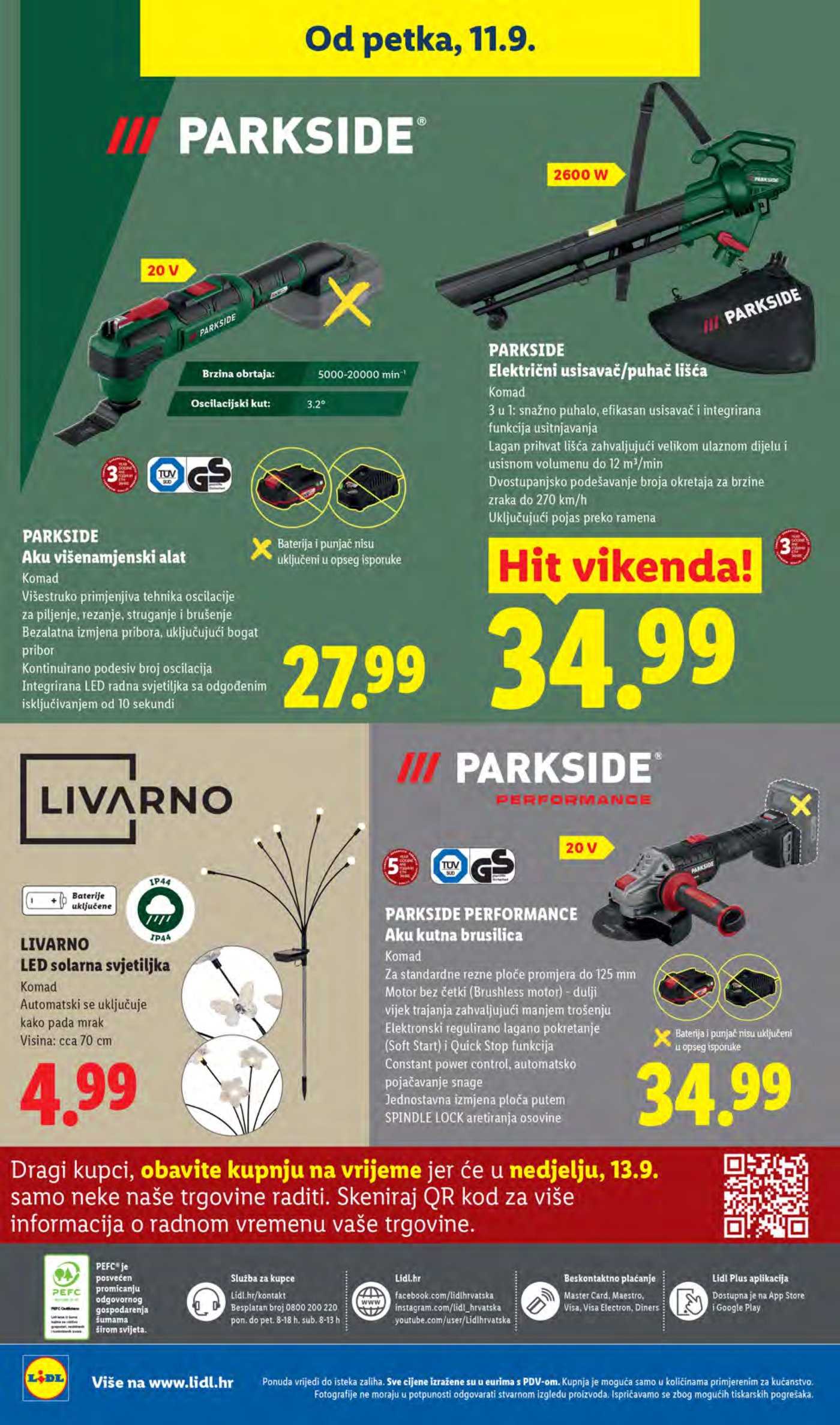 Lidl Super ponuda od ponedjeljka 07.09.-13.09.2026.