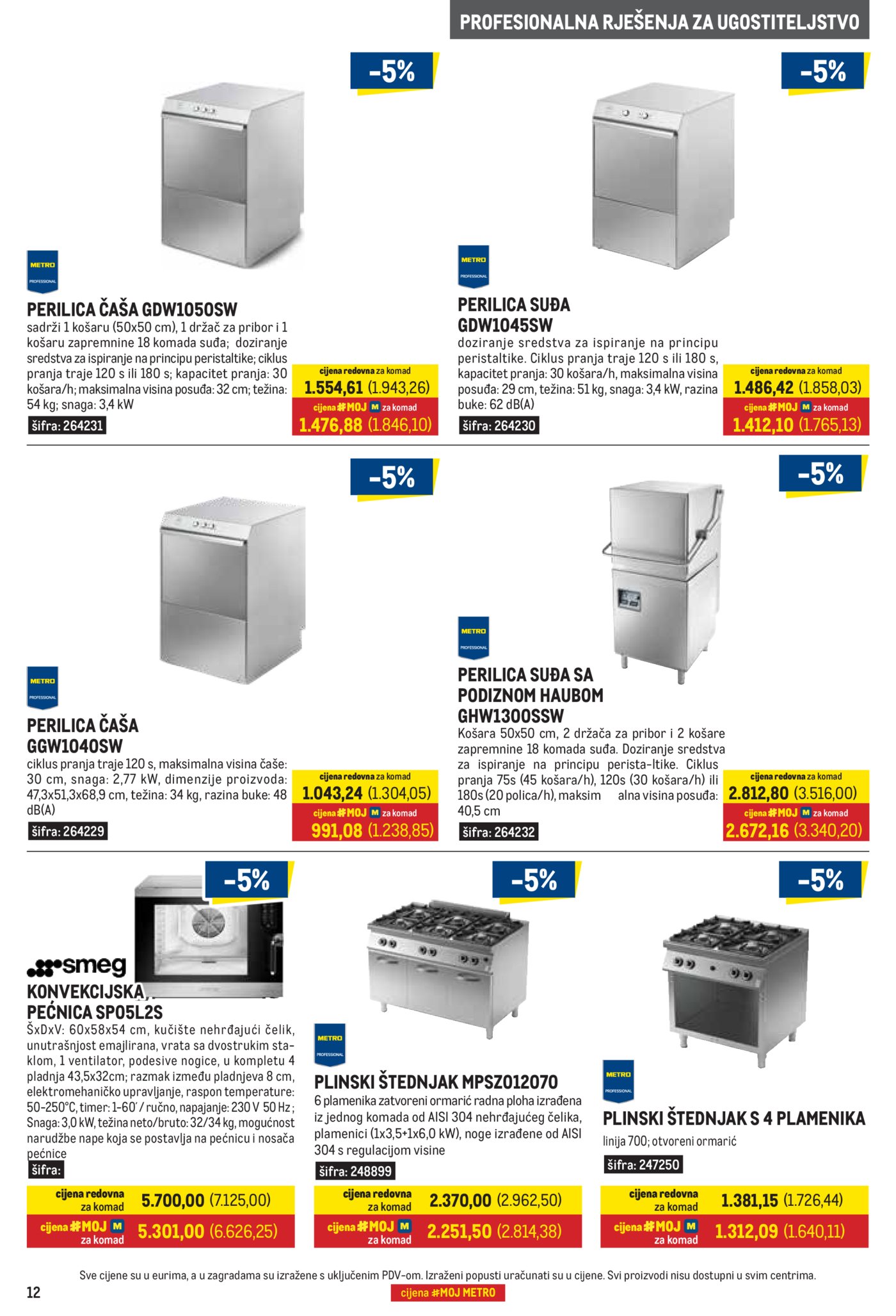 Metro katalog Gastro 01.09. - 30.09.2026.
