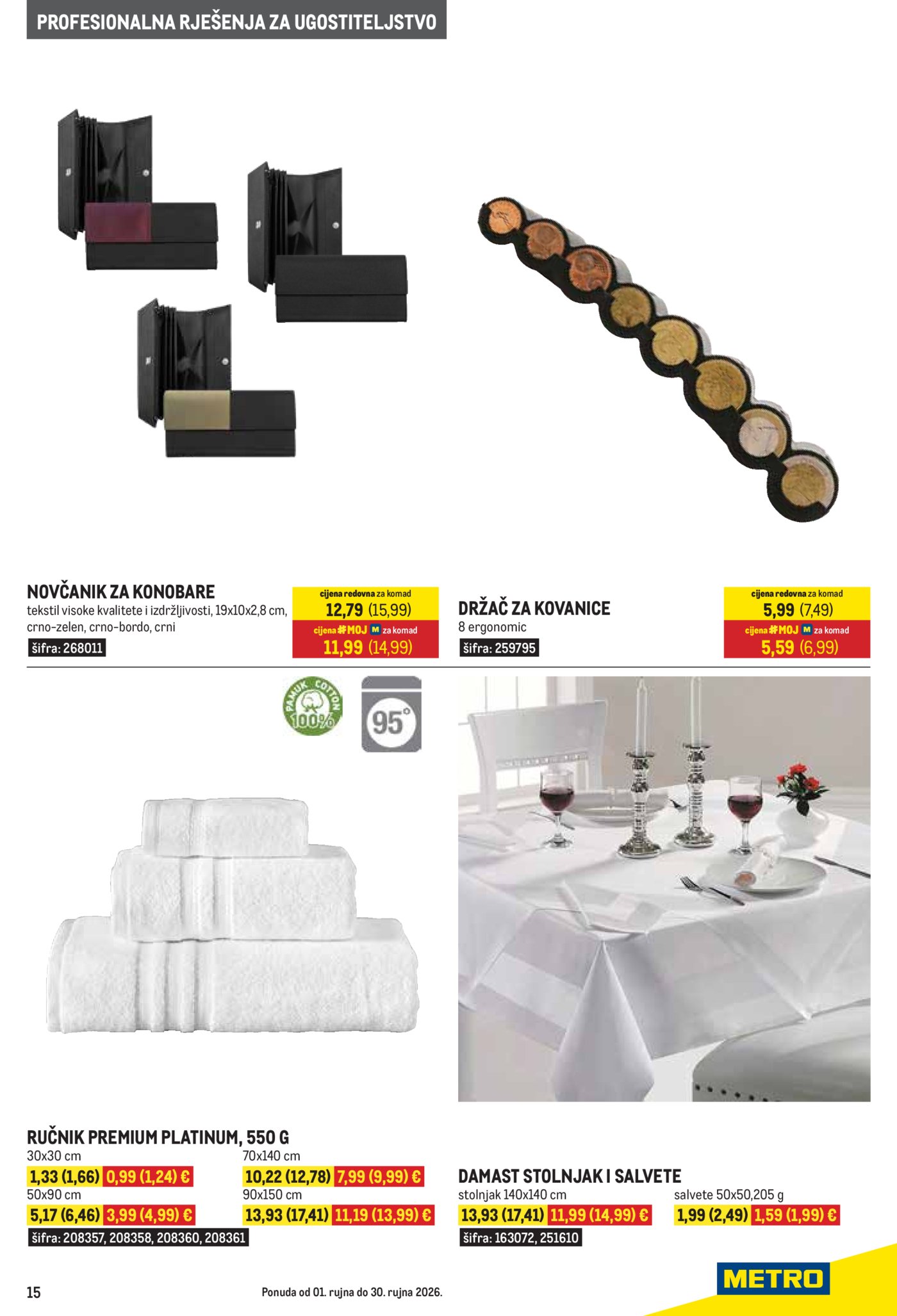 Metro katalog Gastro 01.09. - 30.09.2026.