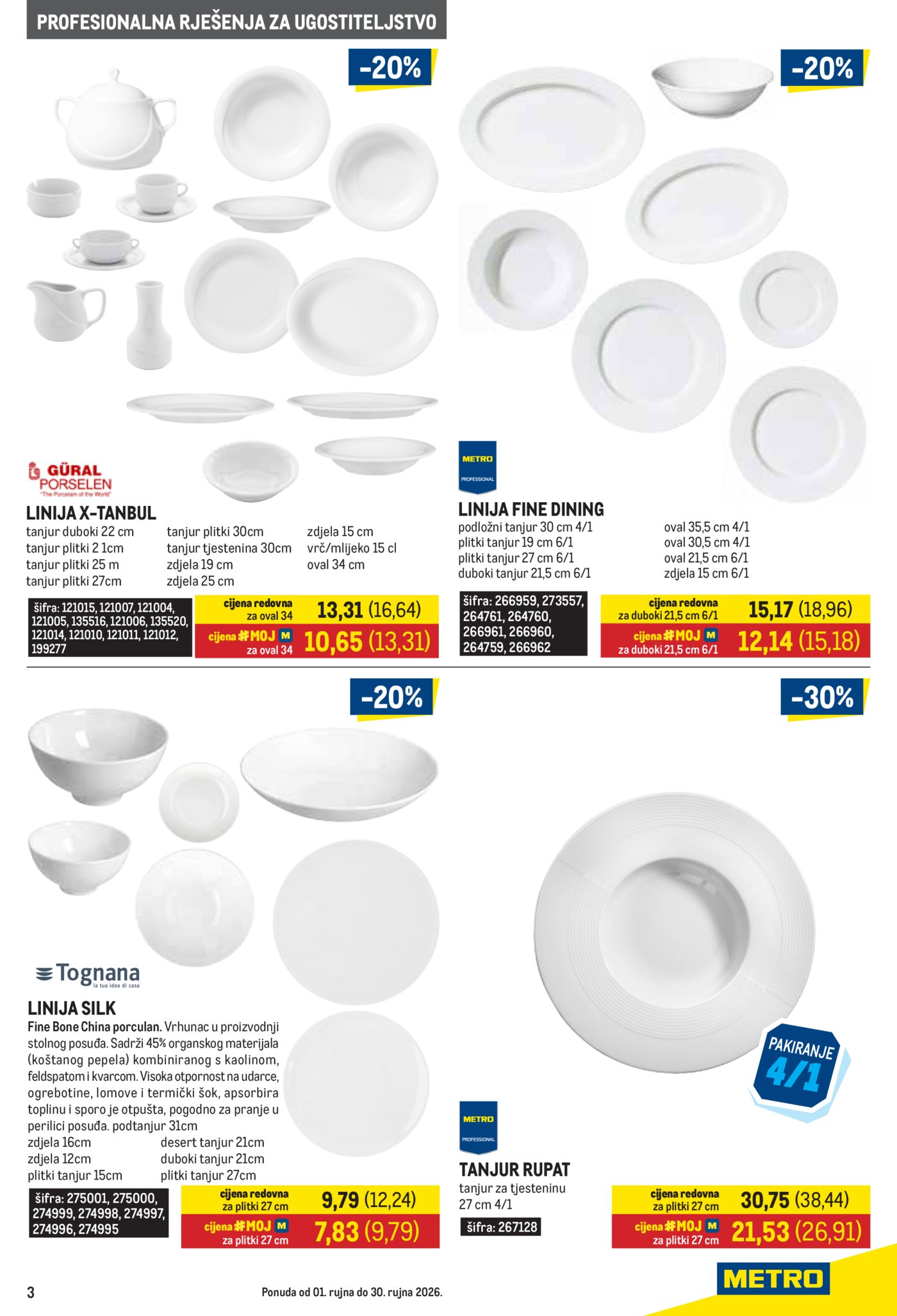 Metro katalog Gastro 01.09. - 30.09.2026.