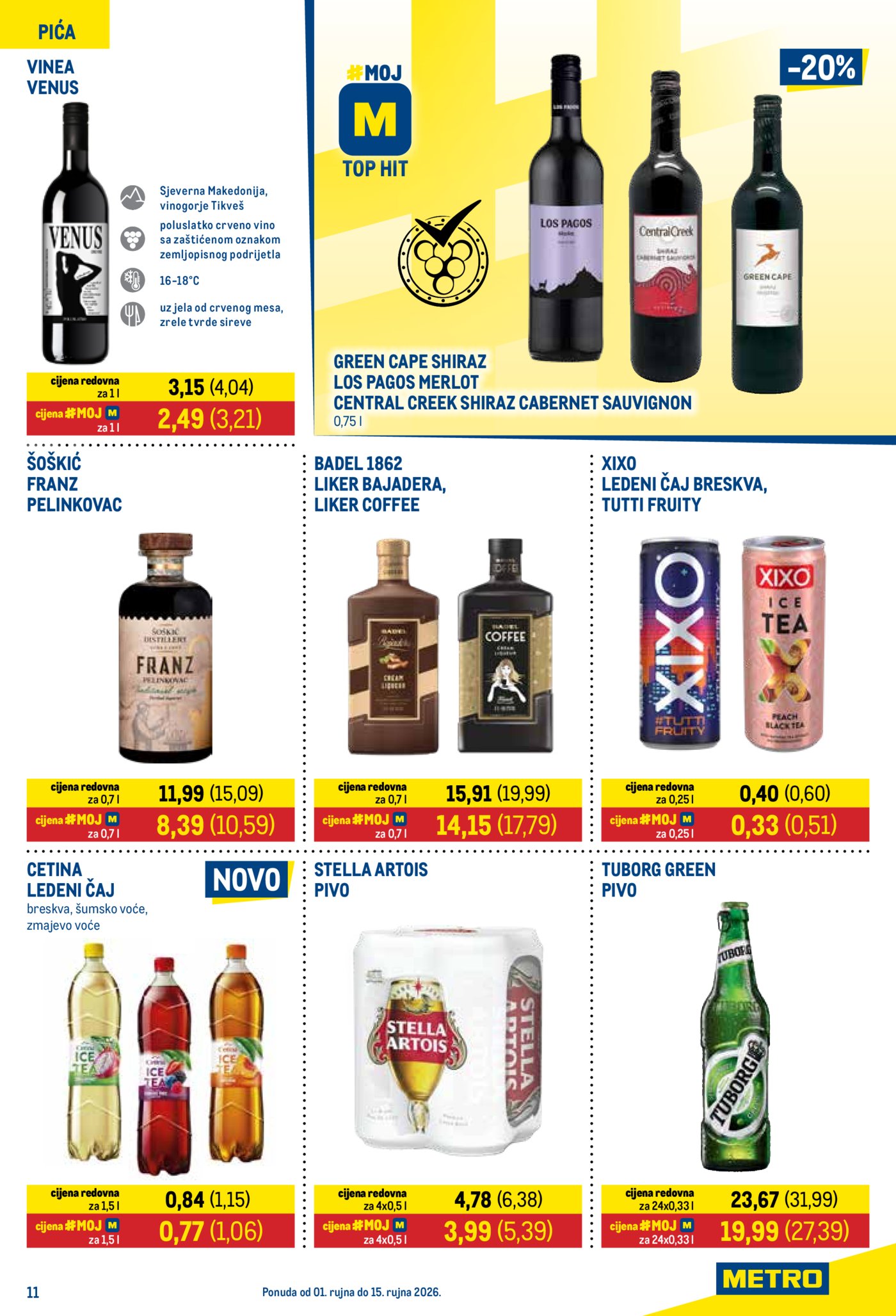 Metro katalog Prehrana i neprehrana 01.09. - 15.09.2026.