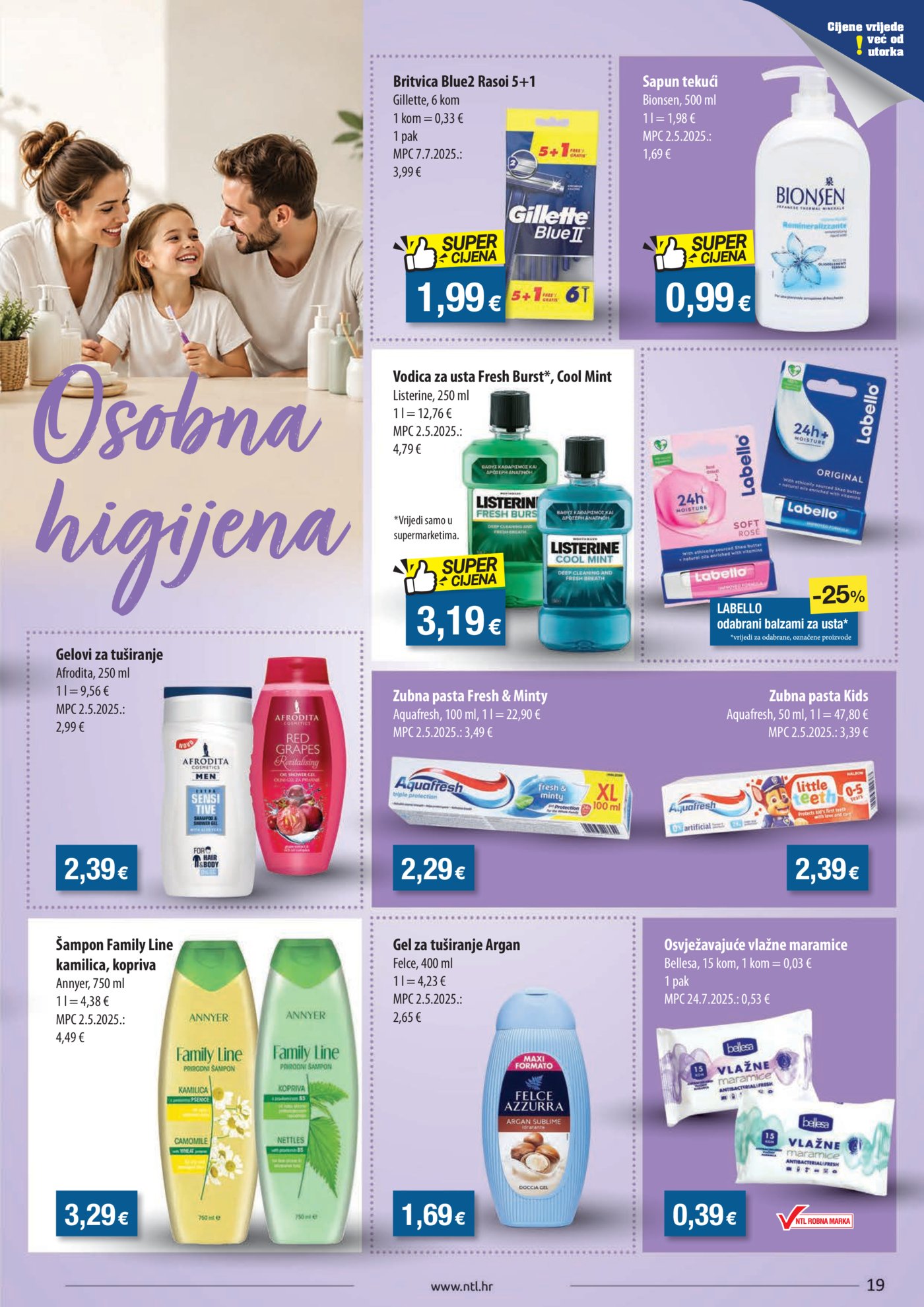 NTL katalog Akcija 02.09. - 08.09.2026. Sjever, Istok