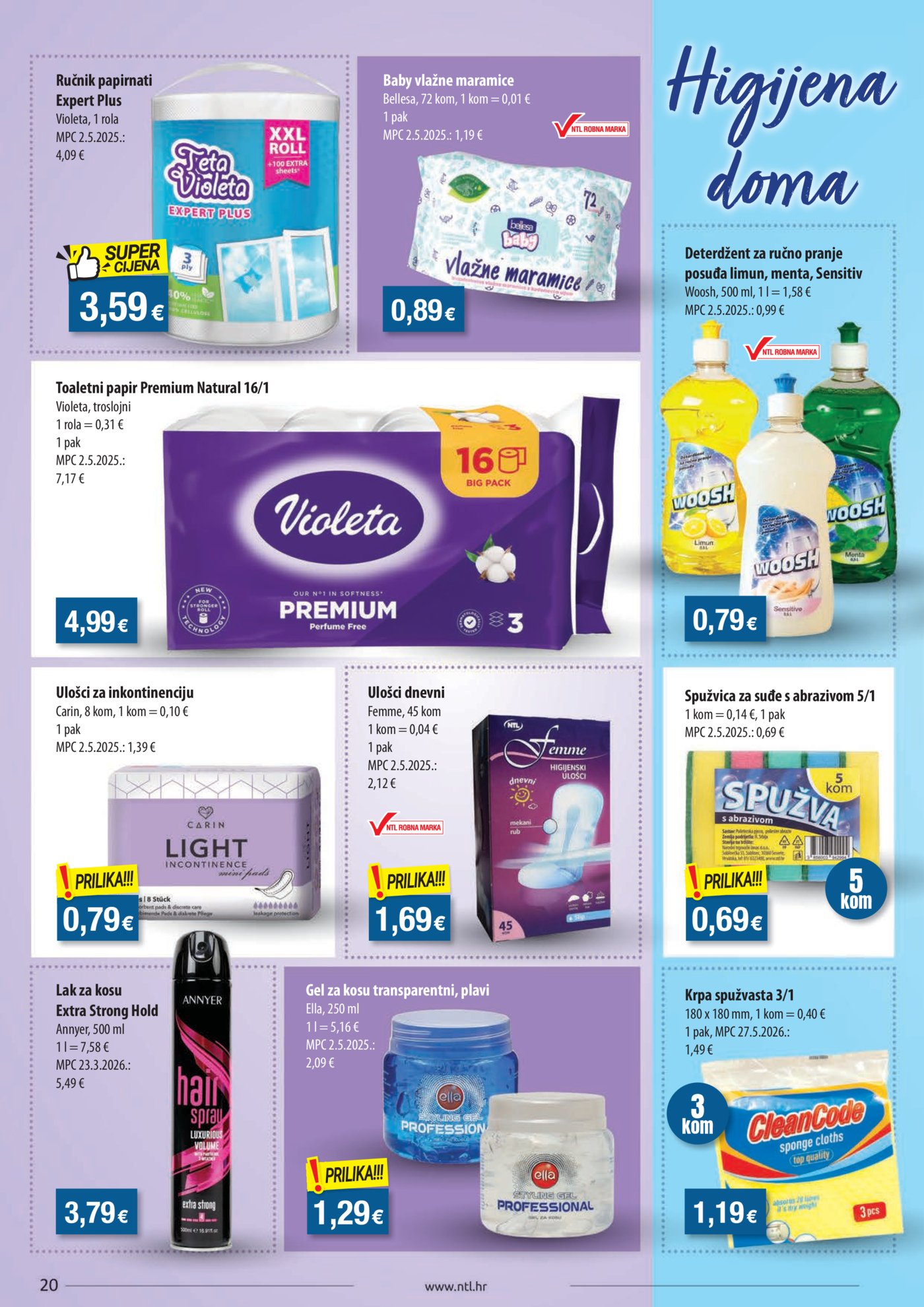 NTL katalog Akcija 02.09. - 08.09.2026. Sjever, Istok