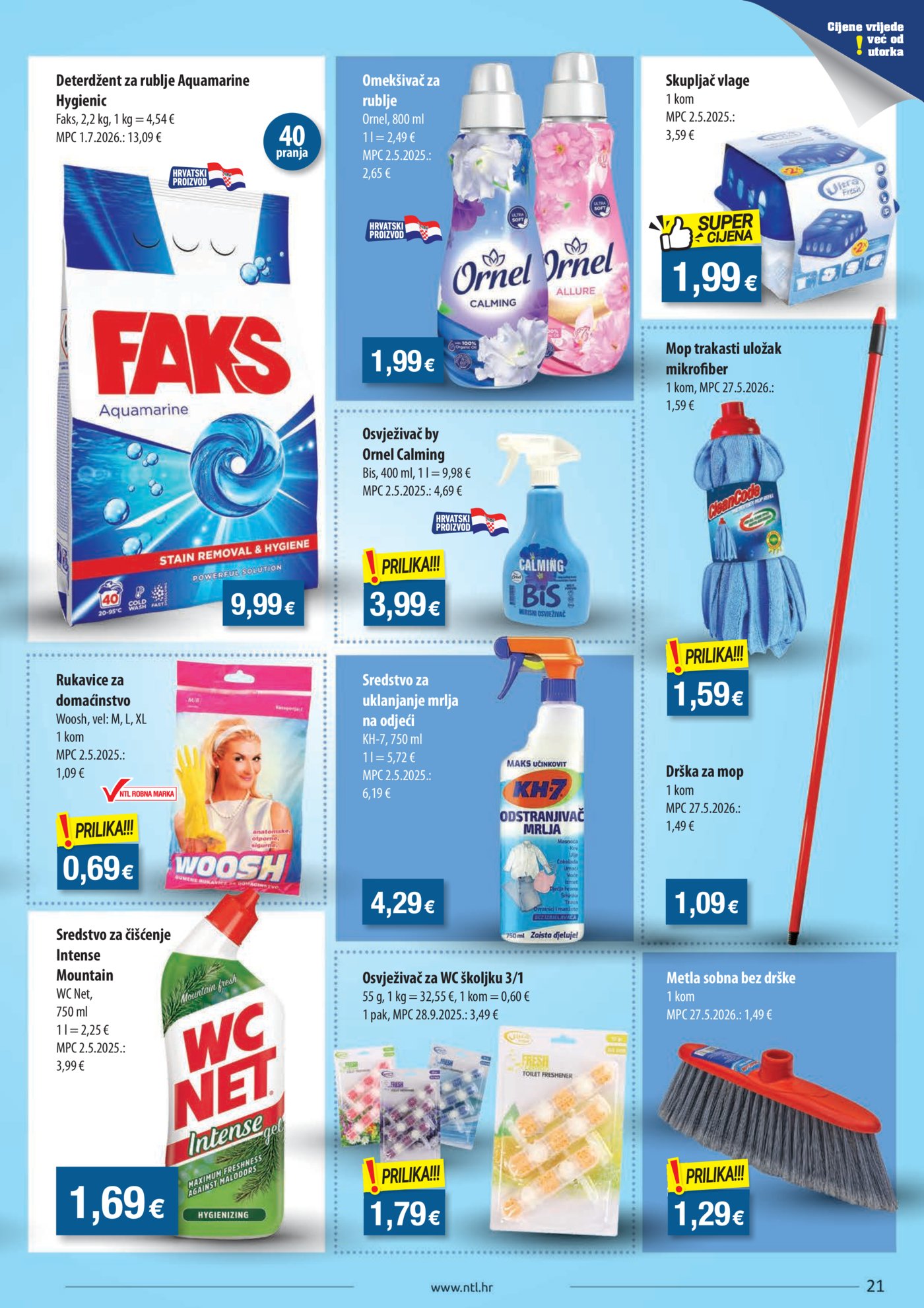 NTL katalog Akcija 02.09. - 08.09.2026. Sjever, Istok