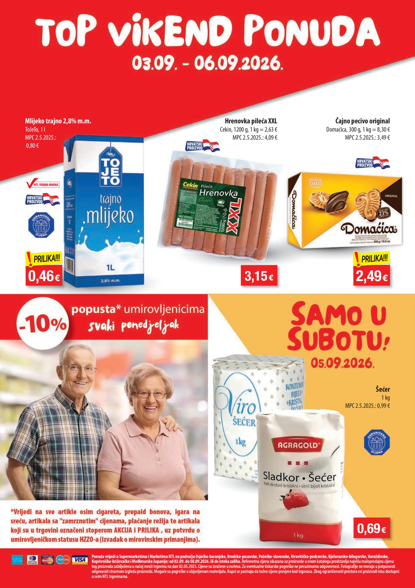 NTL katalog Akcija 02.09. - 08.09.2026. Sjever, Istok