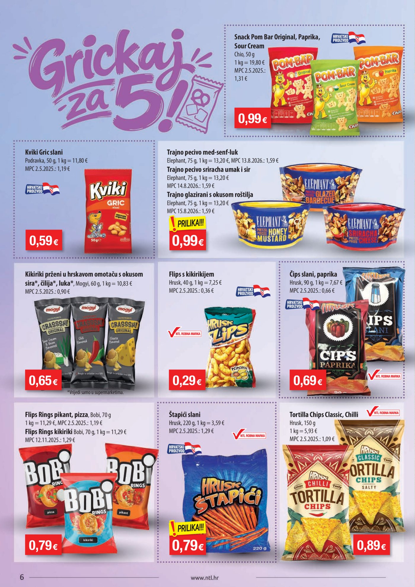 NTL katalog Akcija 02.09. - 08.09.2026. Sjever, Istok