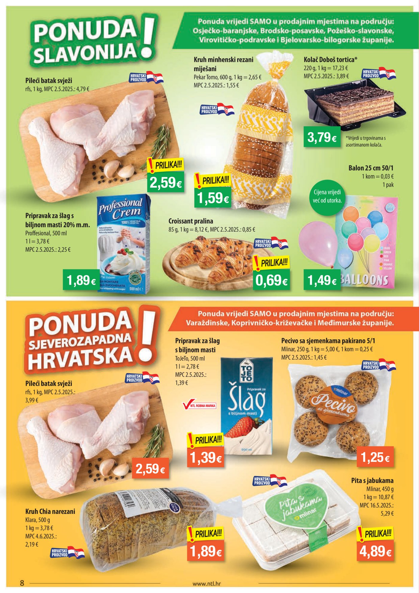 NTL katalog Akcija 02.09. - 08.09.2026. Sjever, Istok