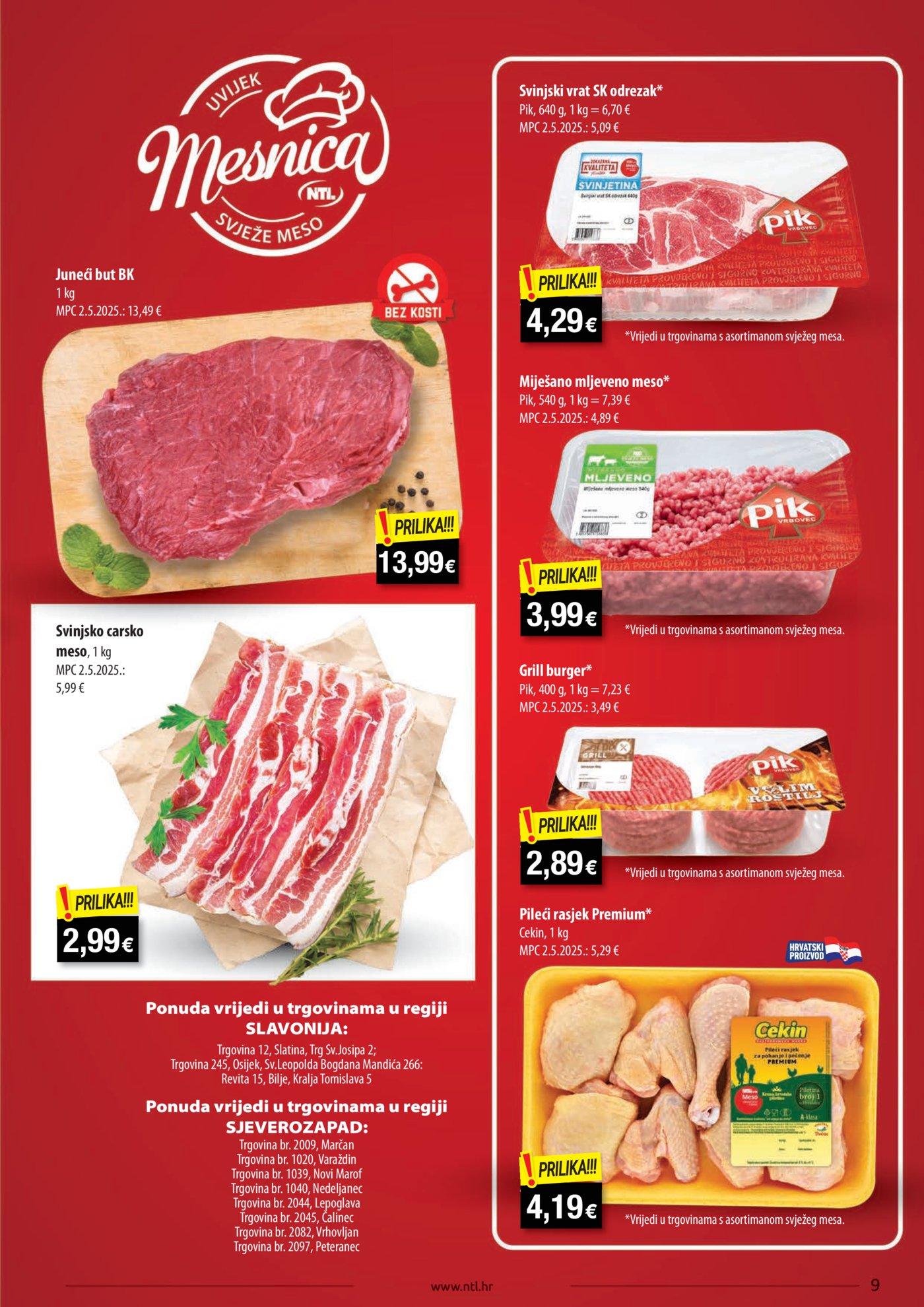 NTL katalog Akcija 02.09. - 08.09.2026. Sjever, Istok