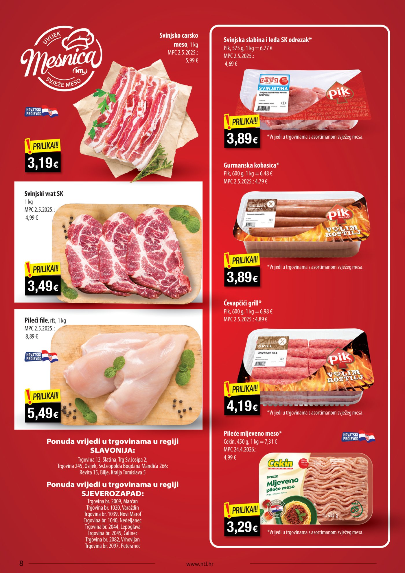 NTL katalog Akcija 09.09. - 15.09.2026. Sjever, Istok