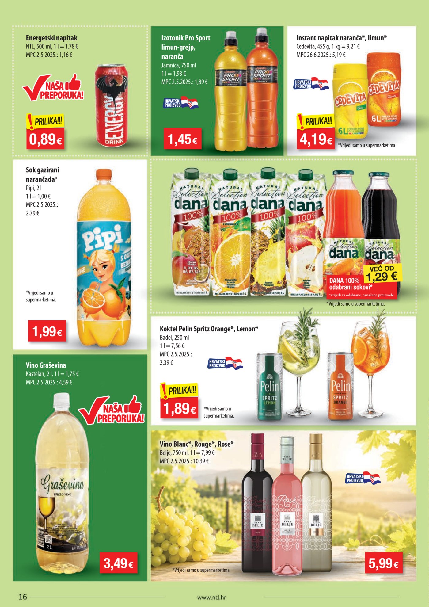 NTL katalog Akcija 26.08. - 01.09.2026. Sjever, Istok