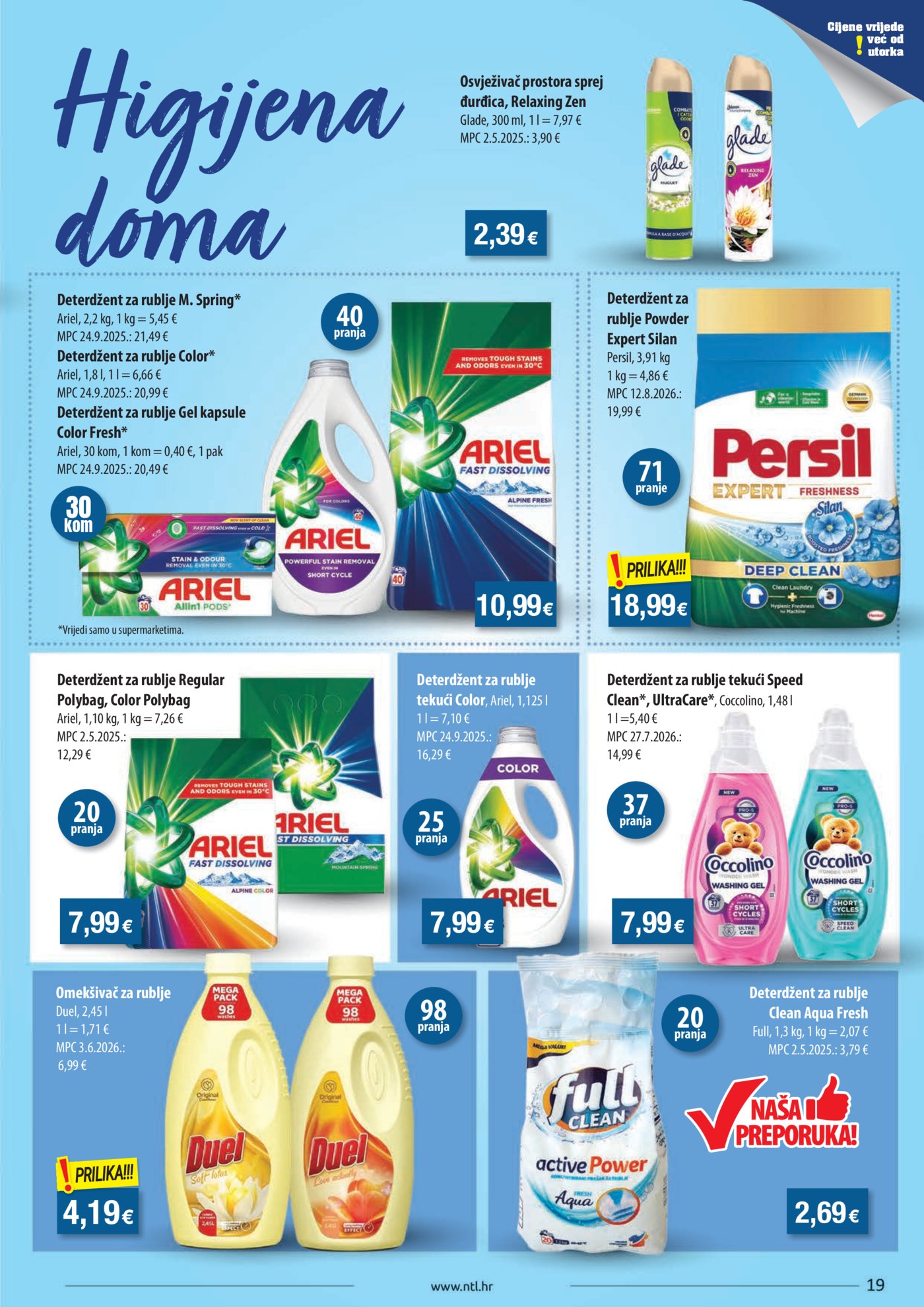 NTL katalog Akcija 26.08. - 01.09.2026. Sjever, Istok