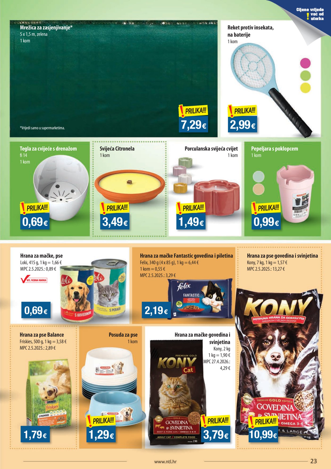 NTL katalog Akcija 26.08. - 01.09.2026. Sjever, Istok