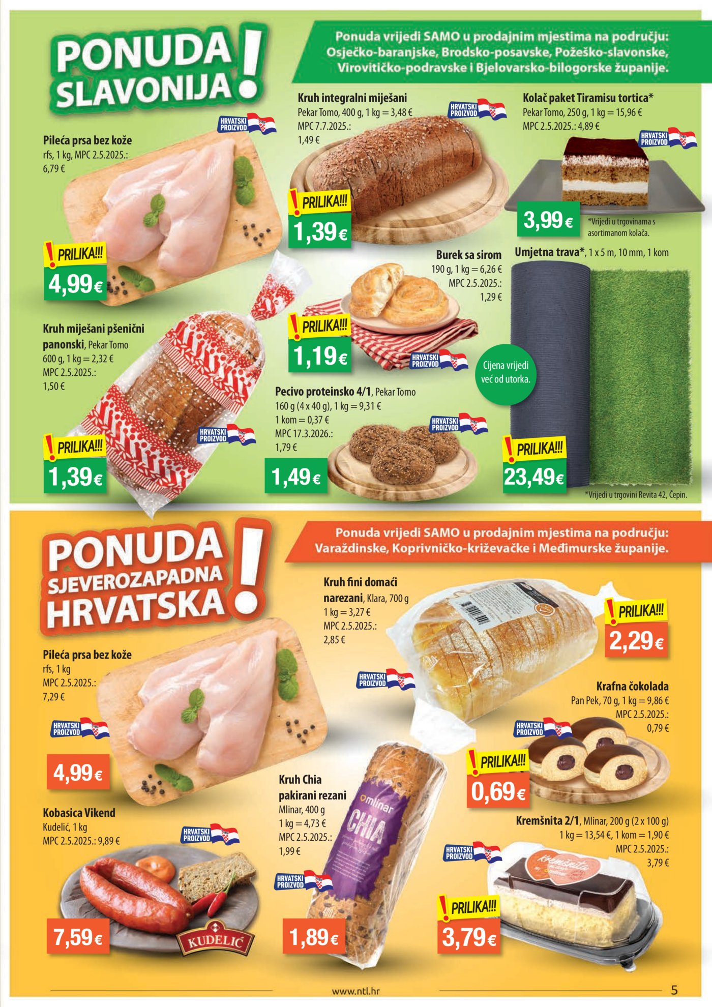 NTL katalog Akcija 26.08. - 01.09.2026. Sjever, Istok