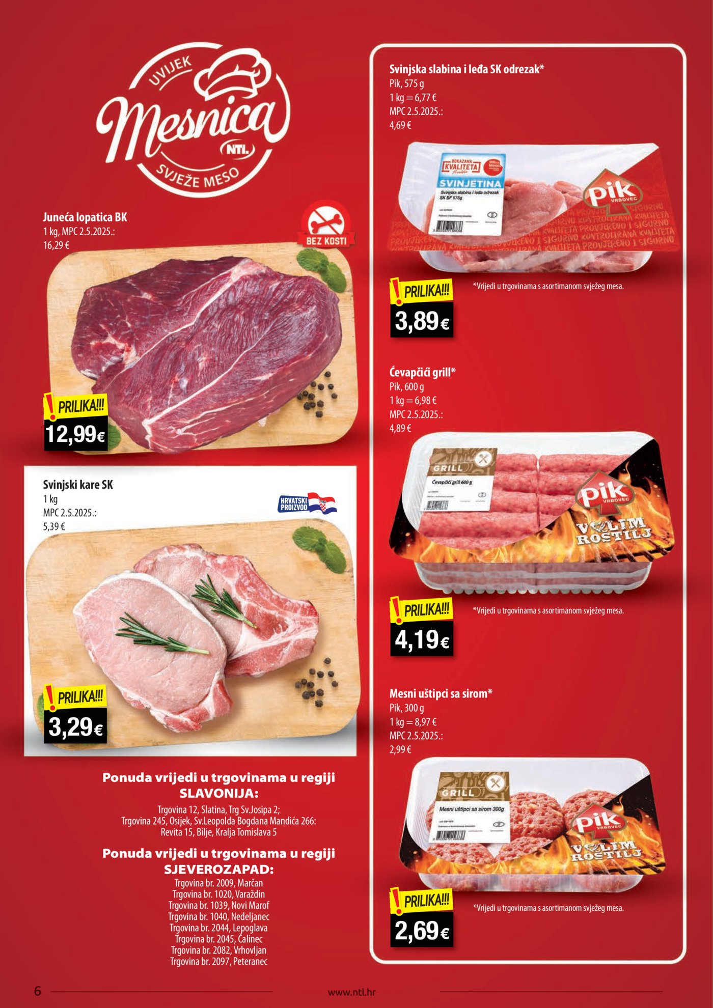 NTL katalog Akcija 26.08. - 01.09.2026. Sjever, Istok