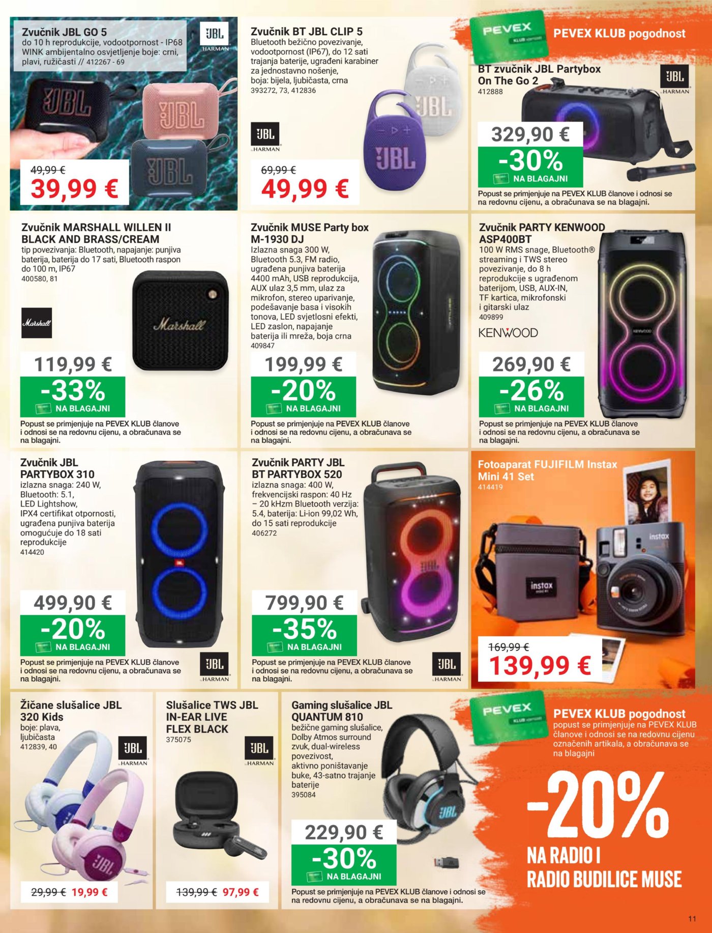 Pevex katalog Akcija 27.08. - 21.09.2026.