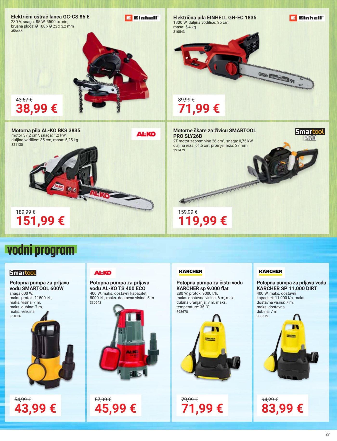Pevex katalog Akcija 27.08. - 21.09.2026.