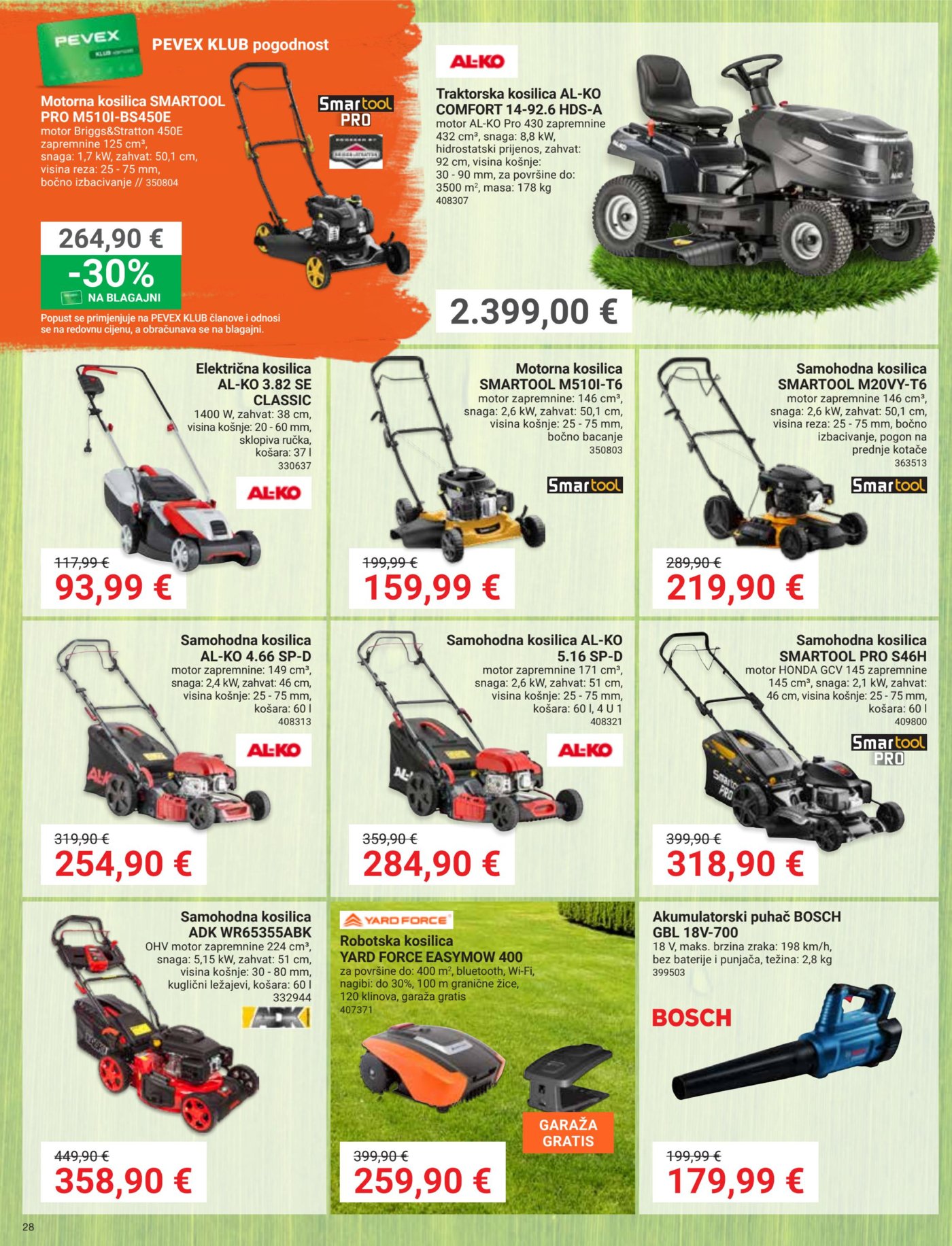Pevex katalog Akcija 27.08. - 21.09.2026.
