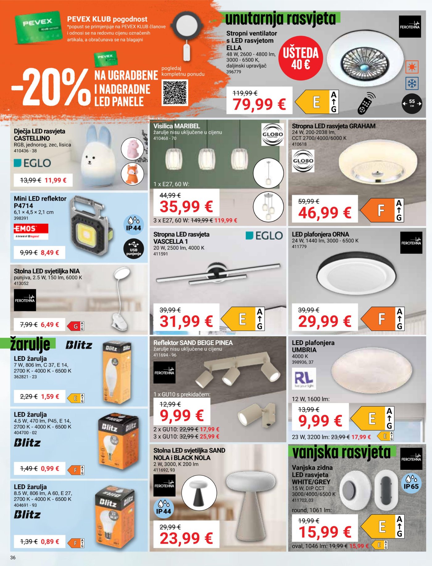 Pevex katalog Akcija 27.08. - 21.09.2026.