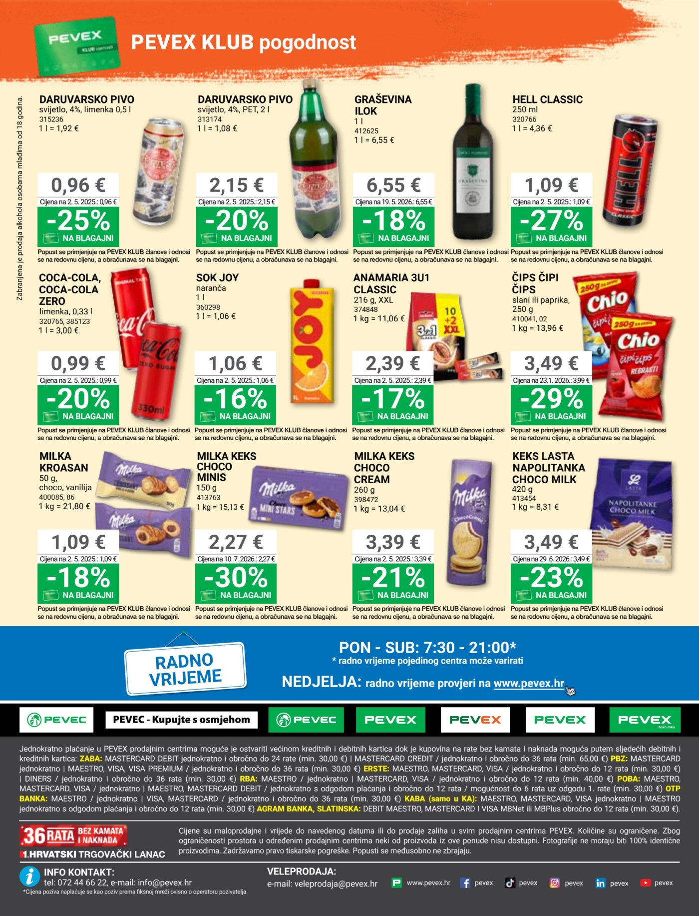 Pevex katalog Akcija 27.08. - 21.09.2026.