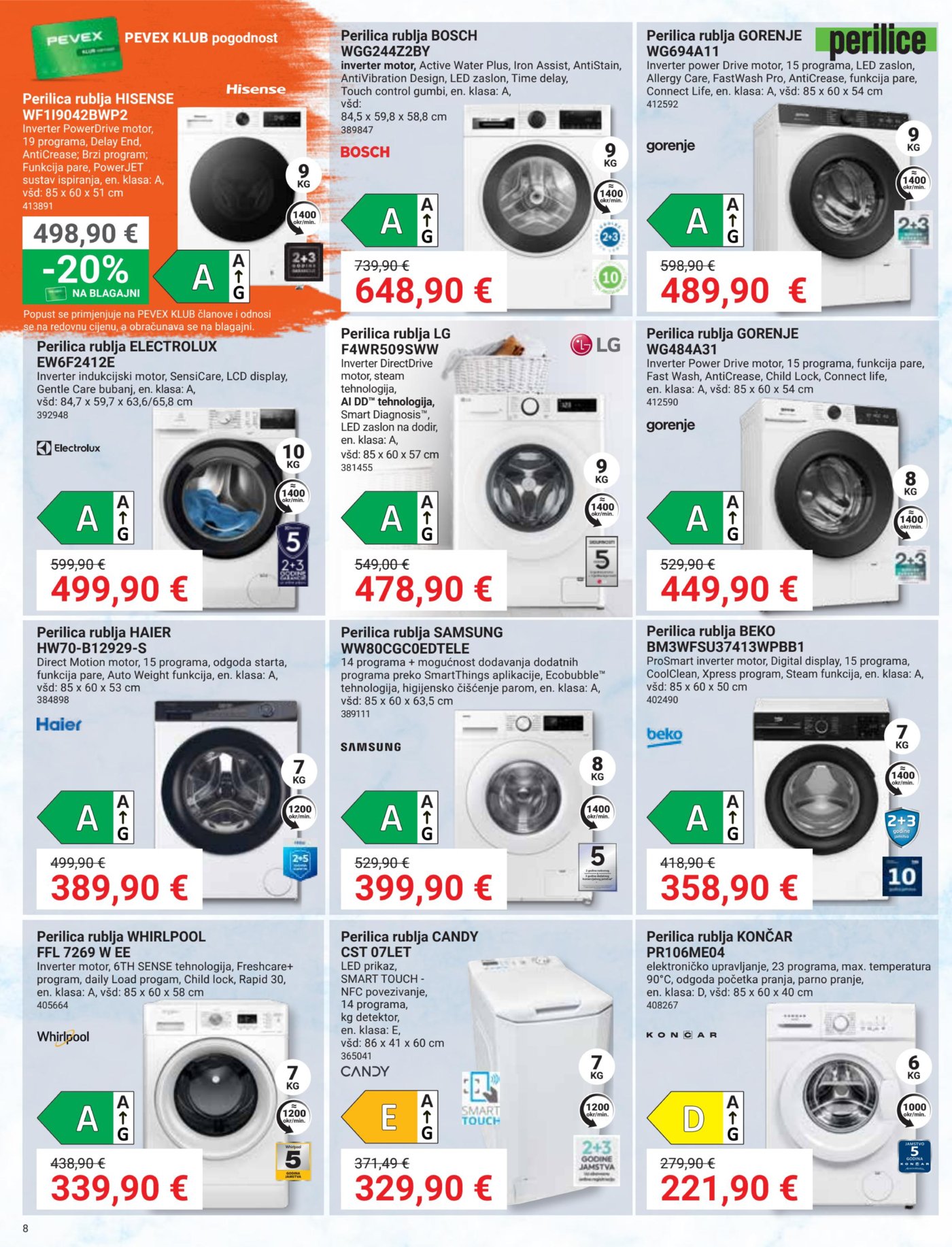 Pevex katalog Akcija 27.08. - 21.09.2026.