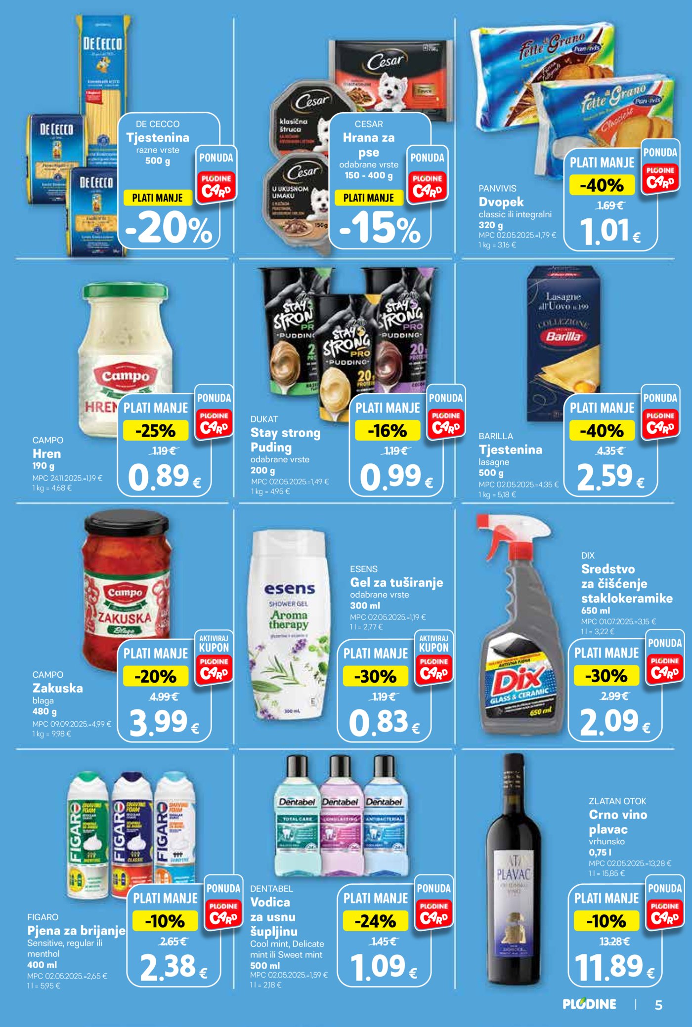 Plodine katalog Akcija 02.09.-08.09.2026.