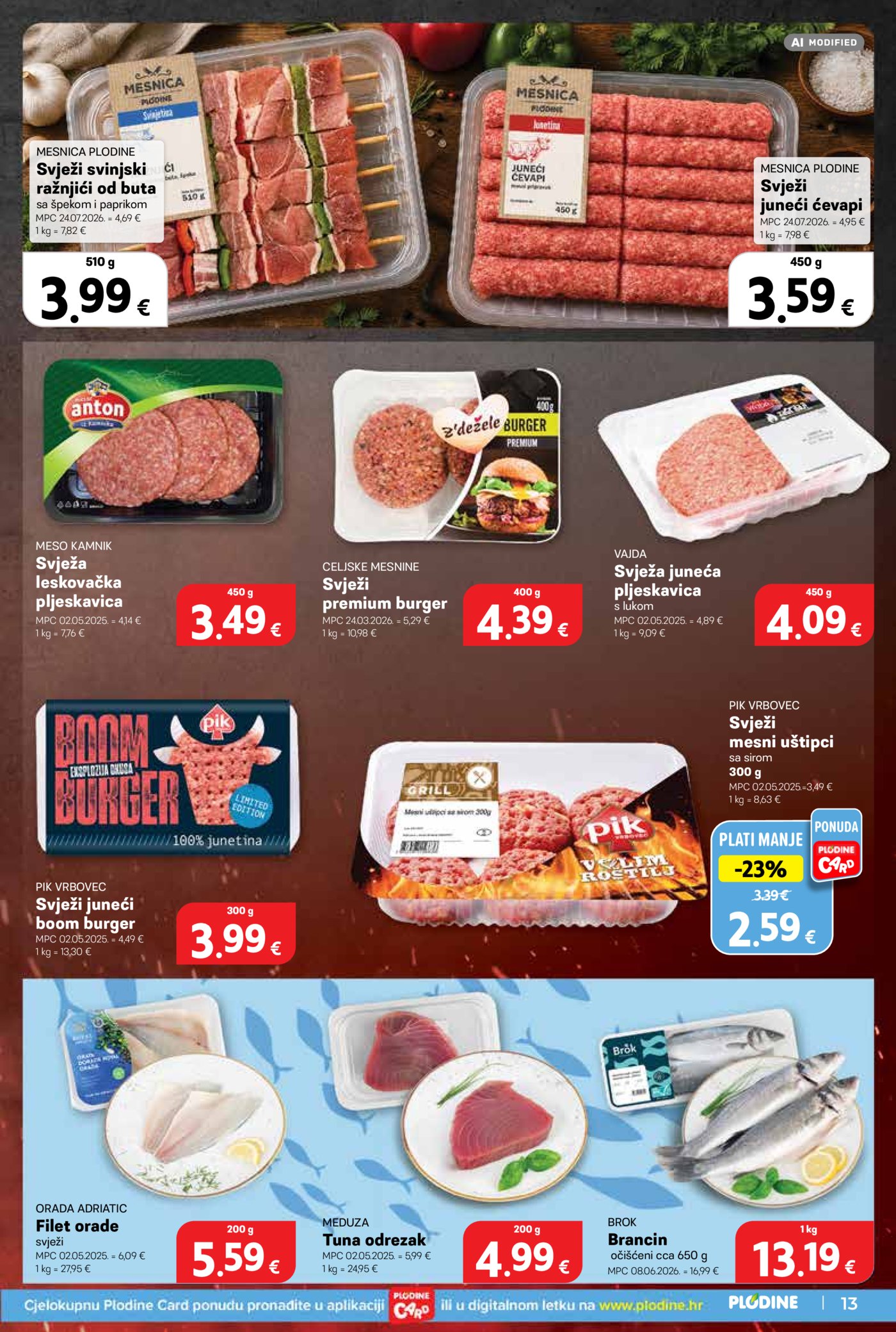 Plodine katalog Akcija 26.08.-01.09.2026.