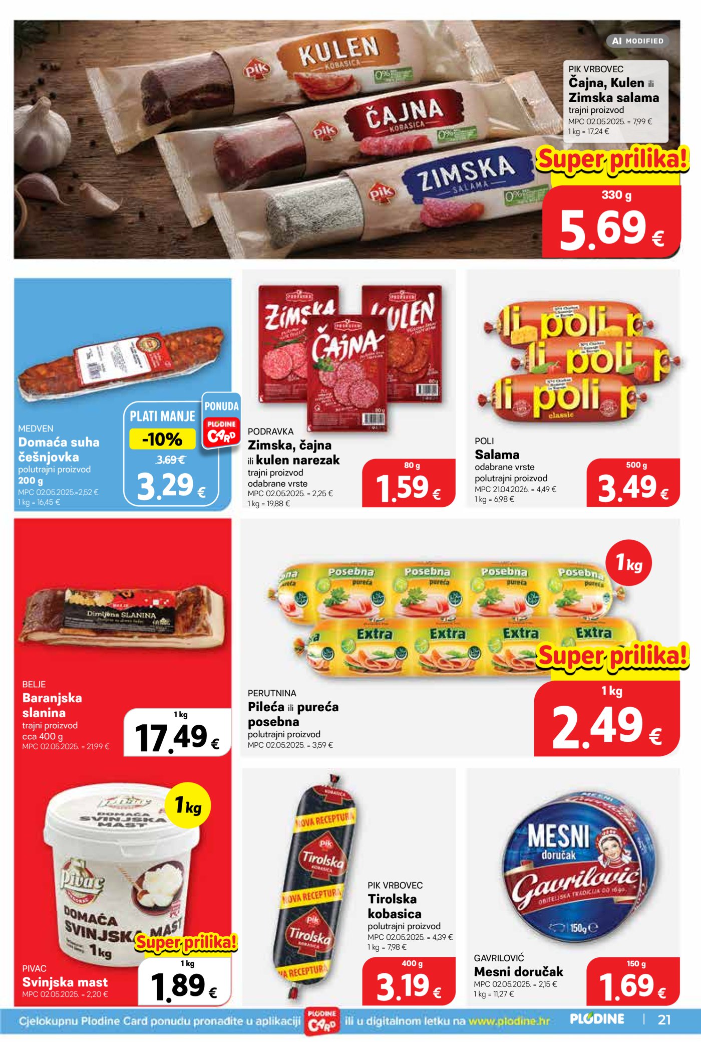 Plodine katalog Akcija 26.08.-01.09.2026.