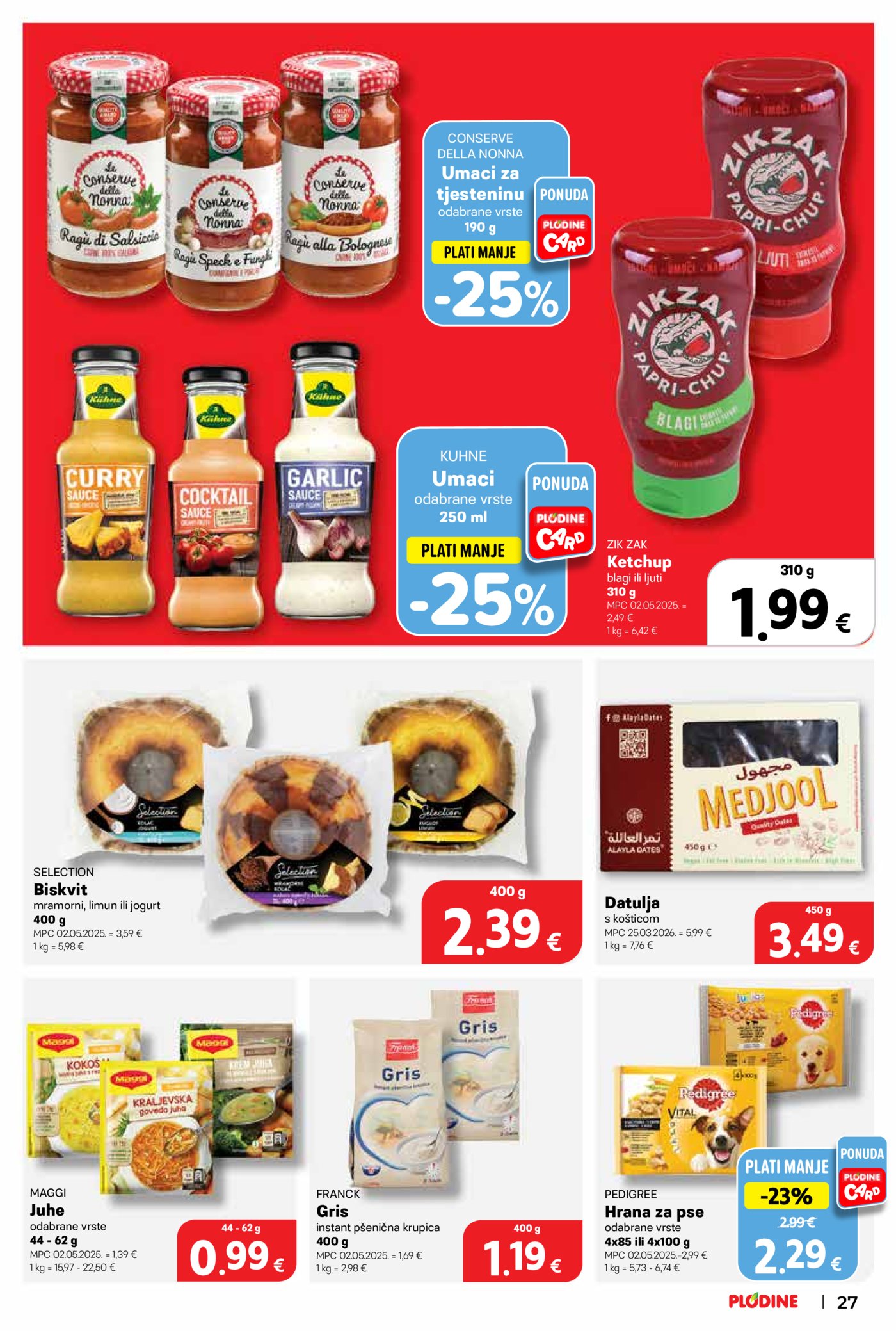 Plodine katalog Akcija 26.08.-01.09.2026.