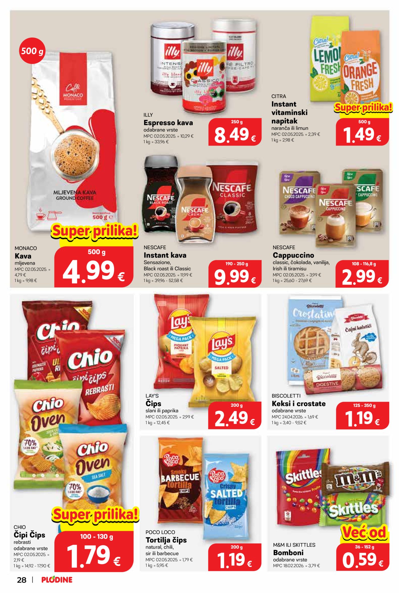 Plodine katalog Akcija 26.08.-01.09.2026.