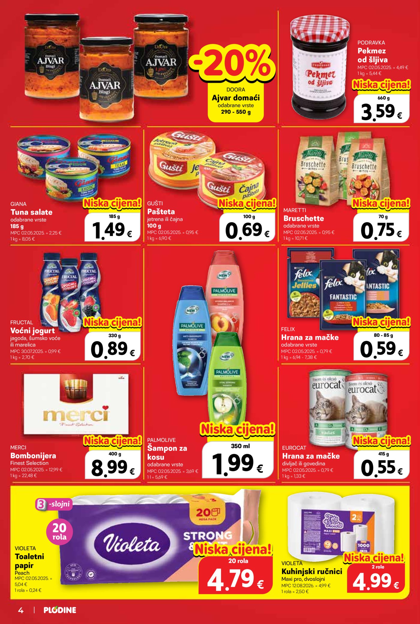 Plodine katalog Akcija 26.08.-01.09.2026.