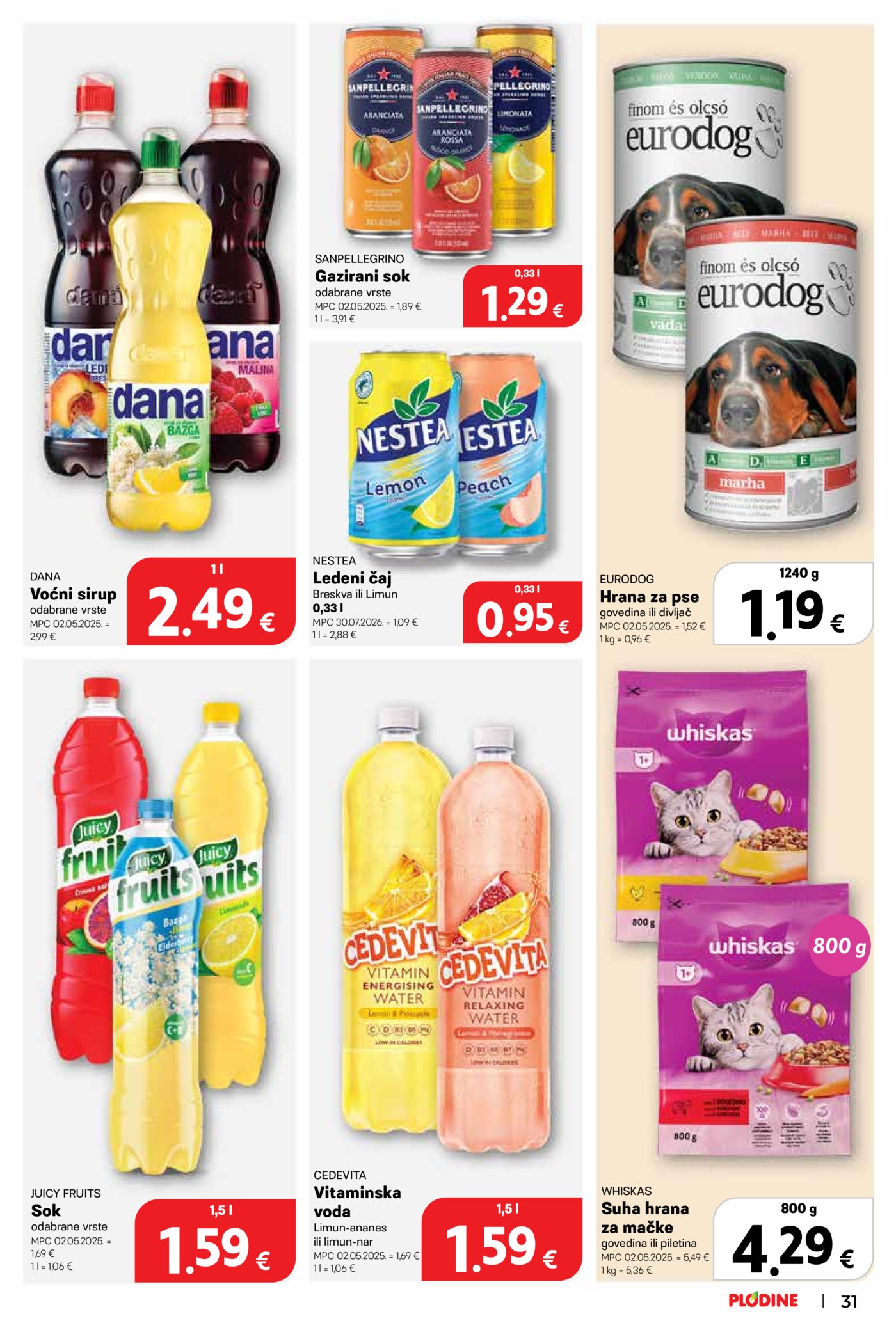 Plodine katalog Akcija 26.08.-01.09.2026.