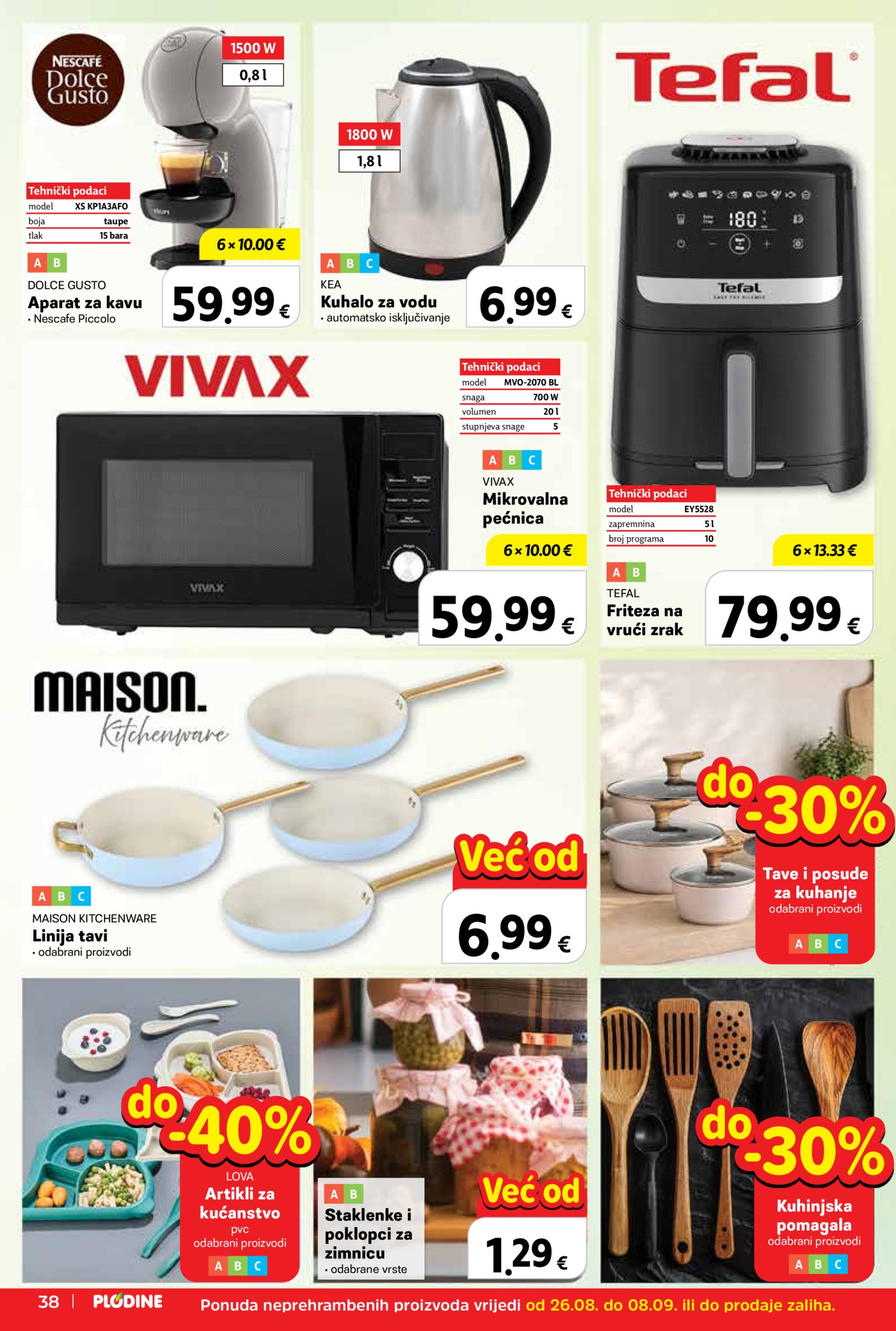 Plodine katalog Akcija 26.08.-01.09.2026.