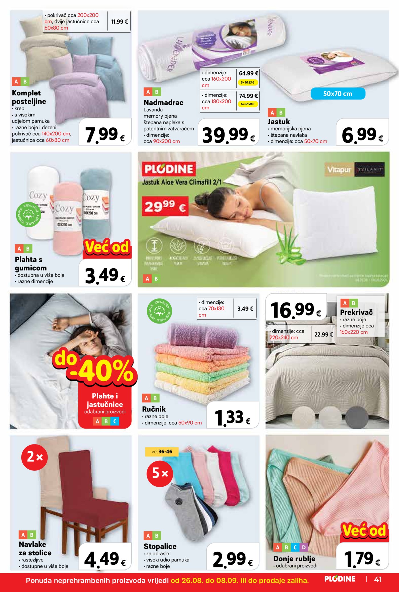 Plodine katalog Akcija 26.08.-01.09.2026.