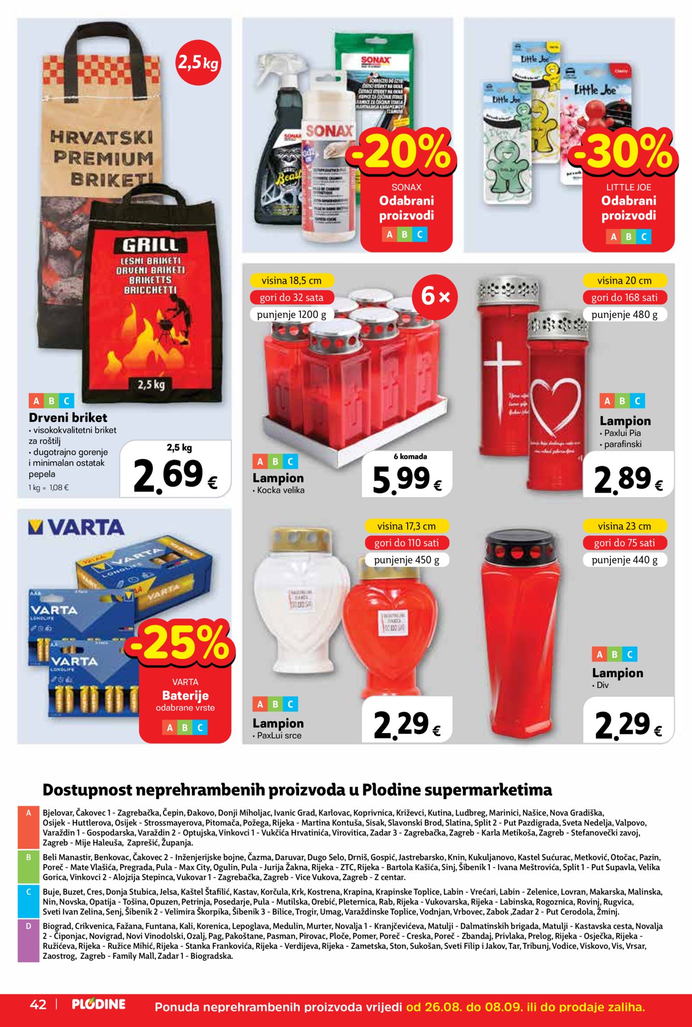 Plodine katalog Akcija 26.08.-01.09.2026.
