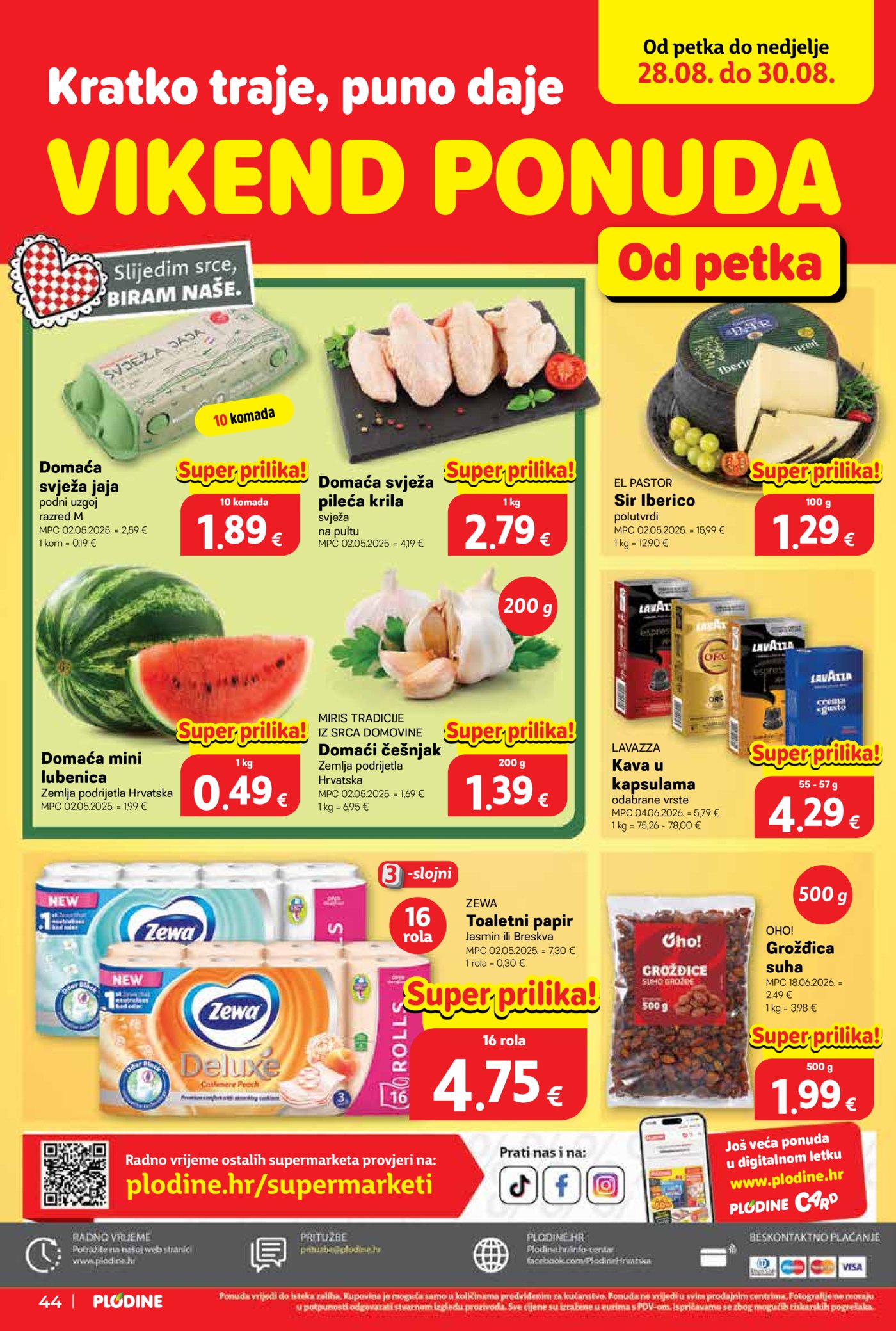 Plodine katalog Akcija 26.08.-01.09.2026.
