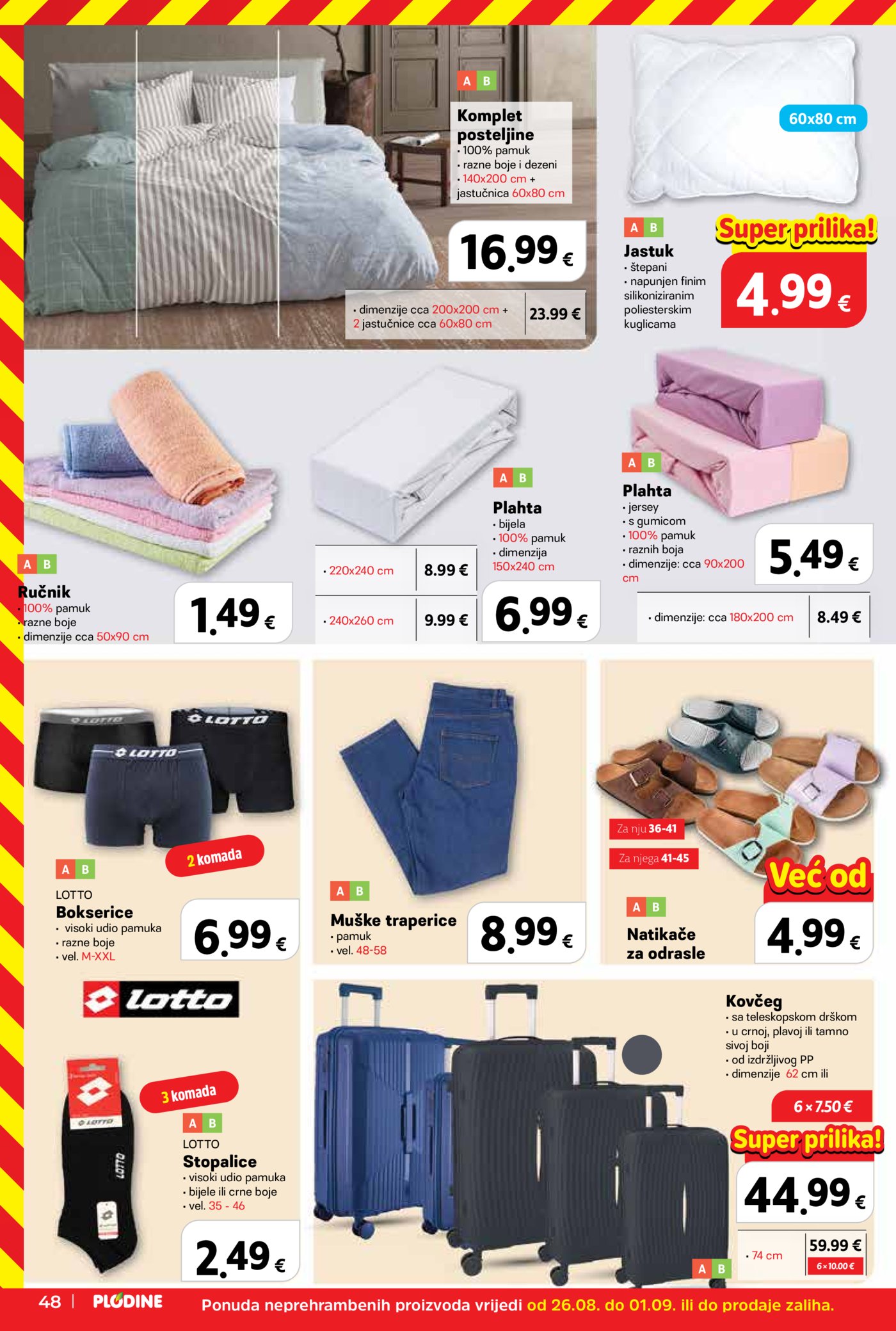 Plodine katalog Akcija 26.08.-01.09.2026.