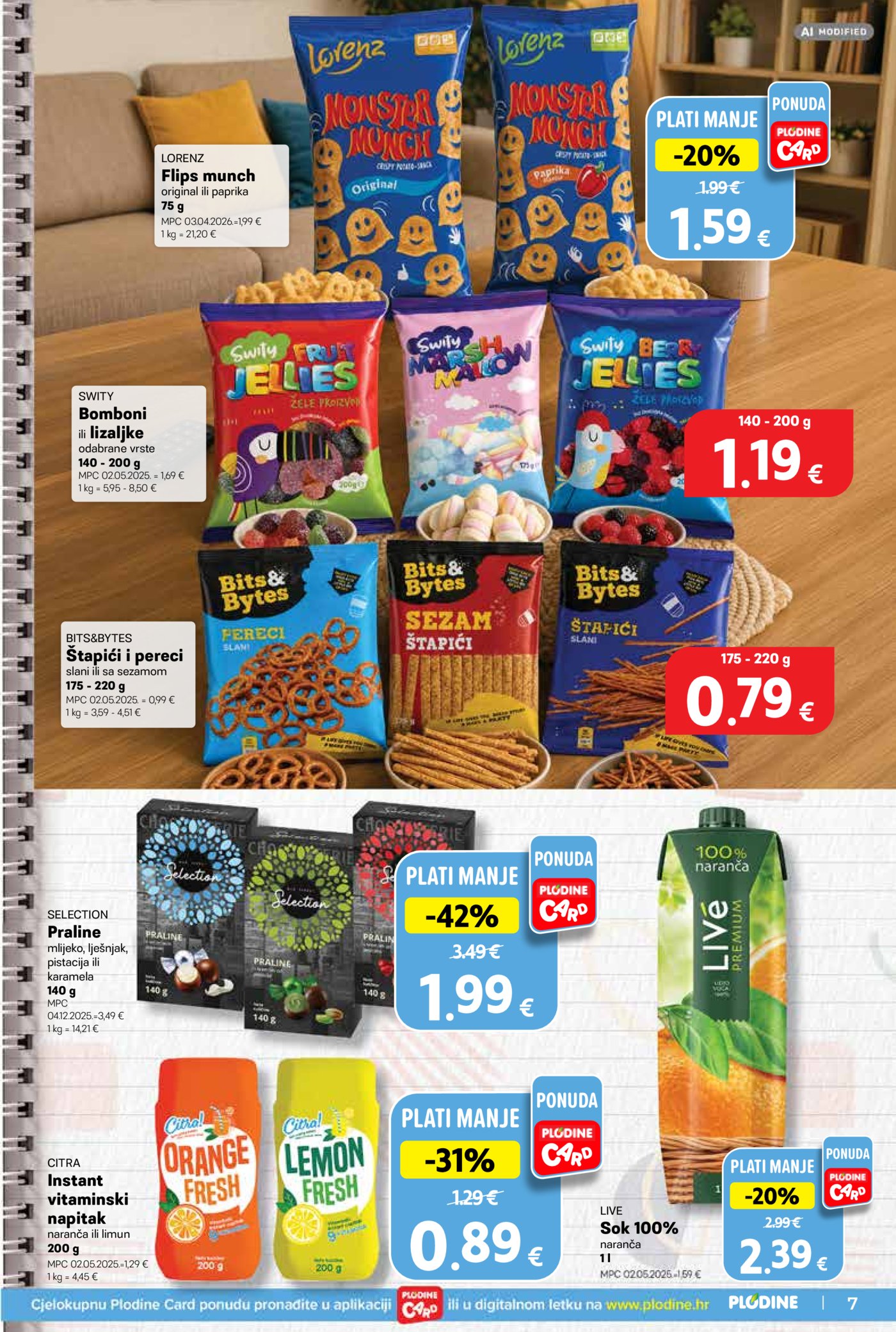 Plodine katalog Akcija 26.08.-01.09.2026.
