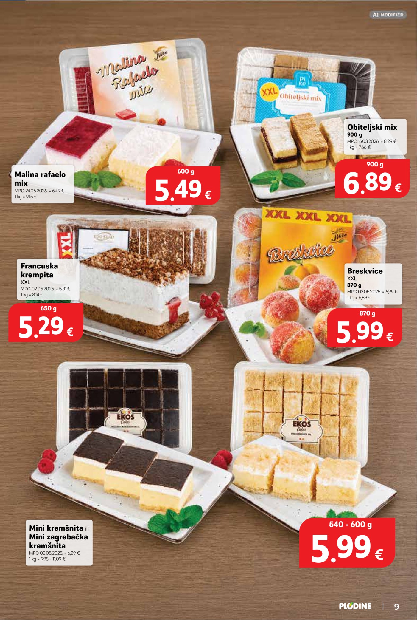 Plodine katalog Akcija 26.08.-01.09.2026.
