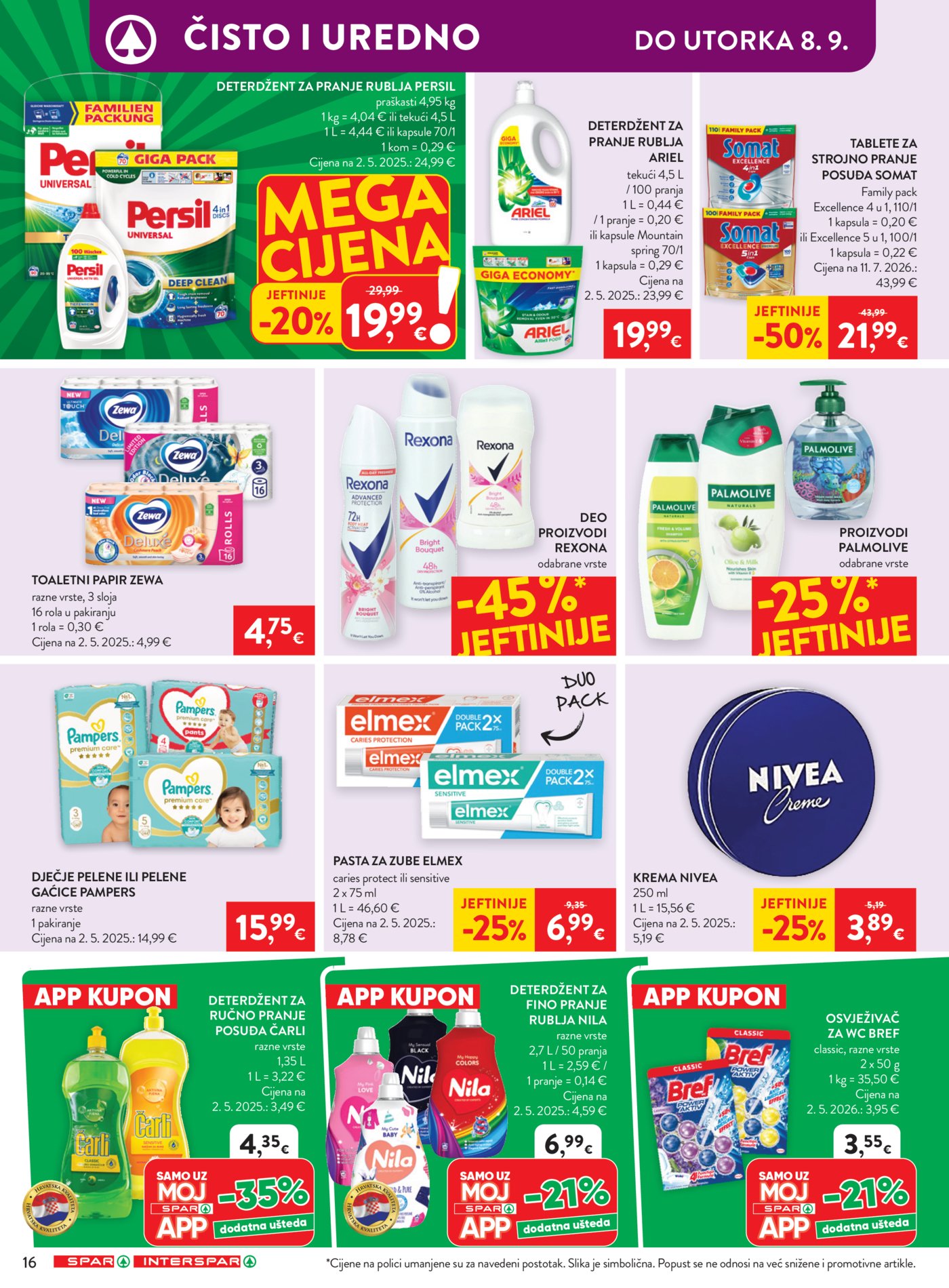 SPAR INTERSPAR katalog Akcija 02.09. - 08.09.2026.