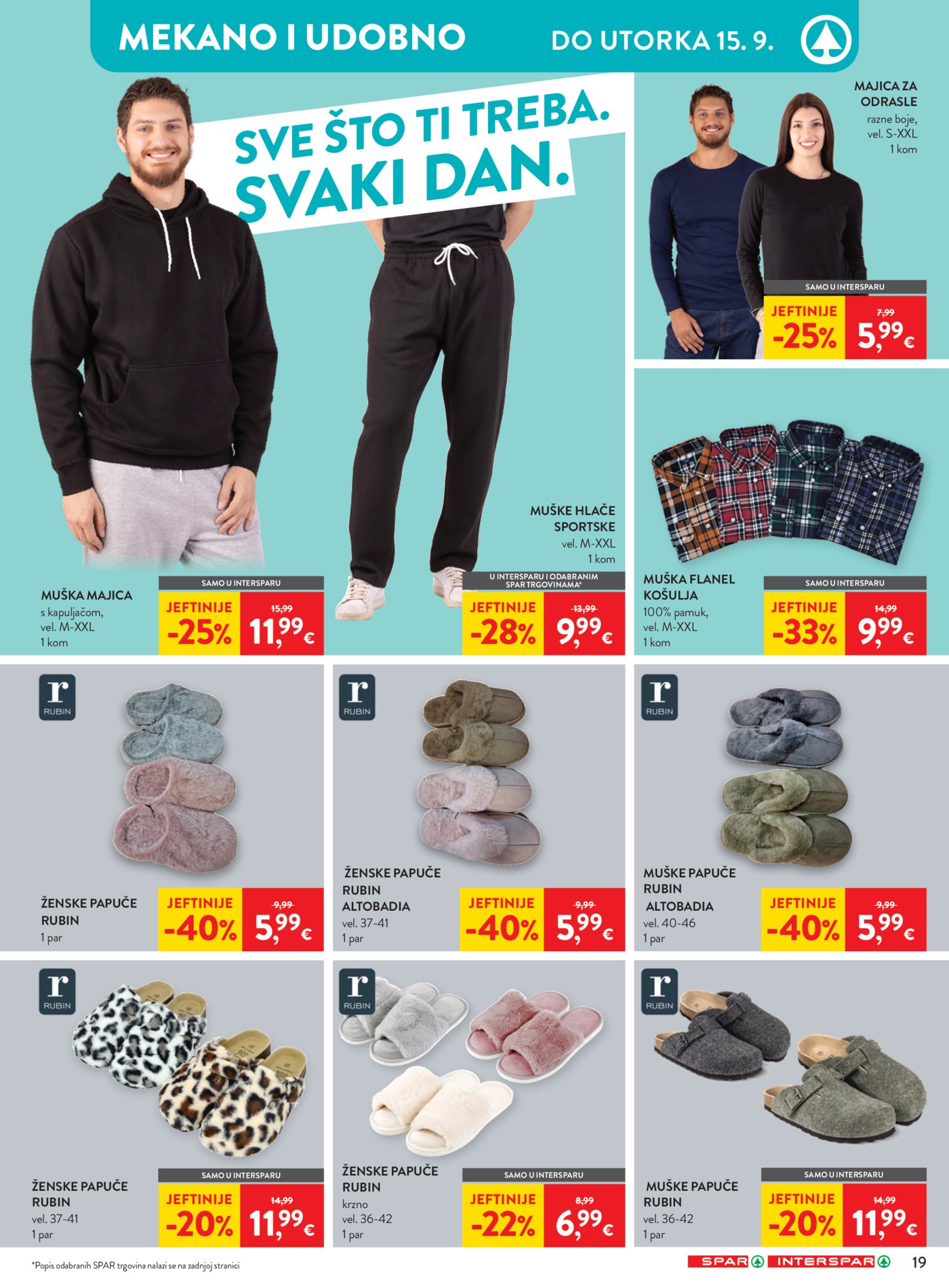 SPAR INTERSPAR katalog Akcija 02.09. - 08.09.2026.