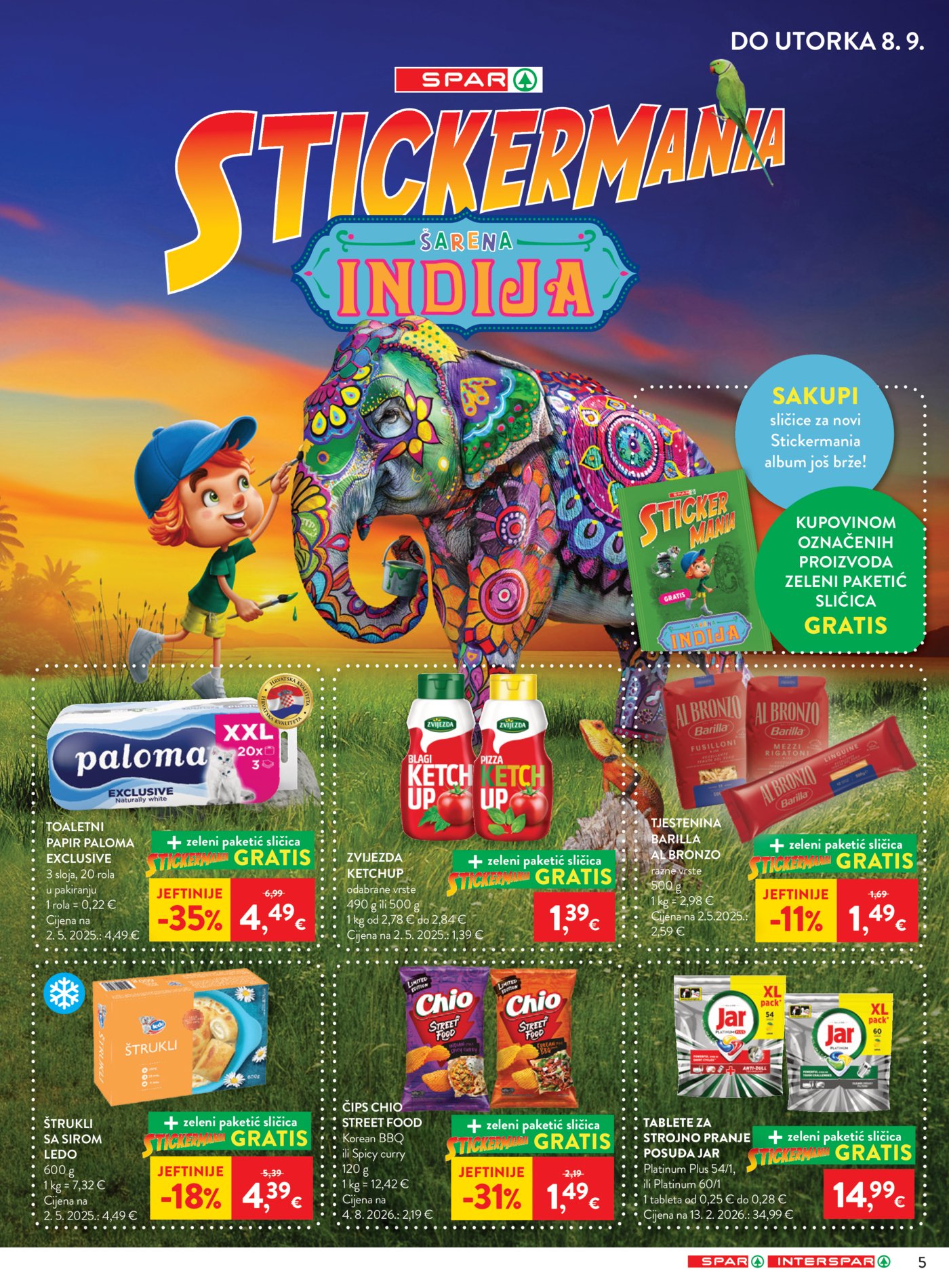 SPAR INTERSPAR katalog Akcija 02.09. - 08.09.2026.