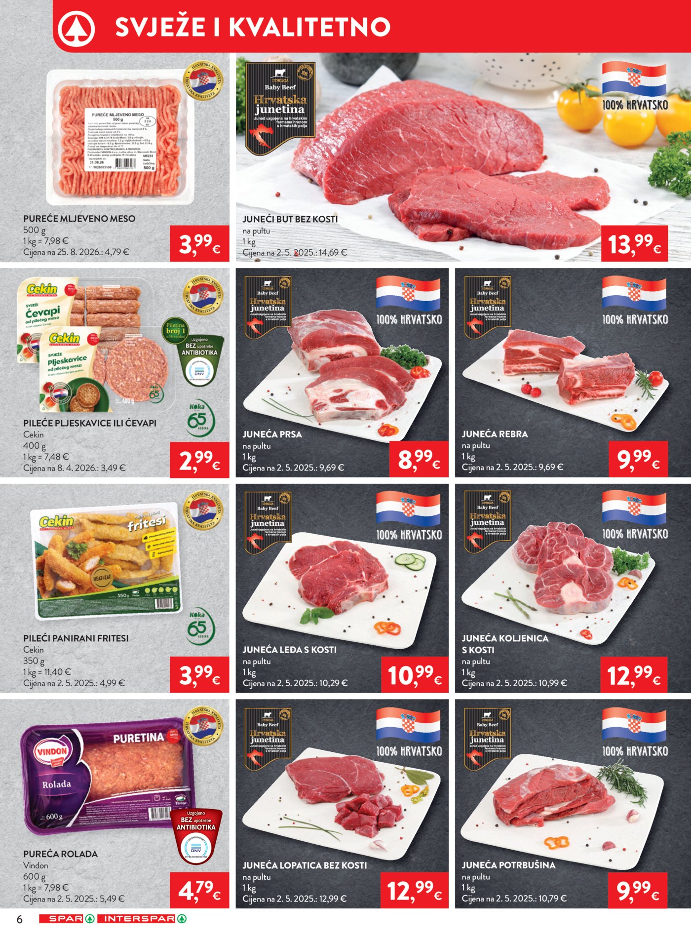 SPAR INTERSPAR katalog Akcija 02.09. - 08.09.2026.