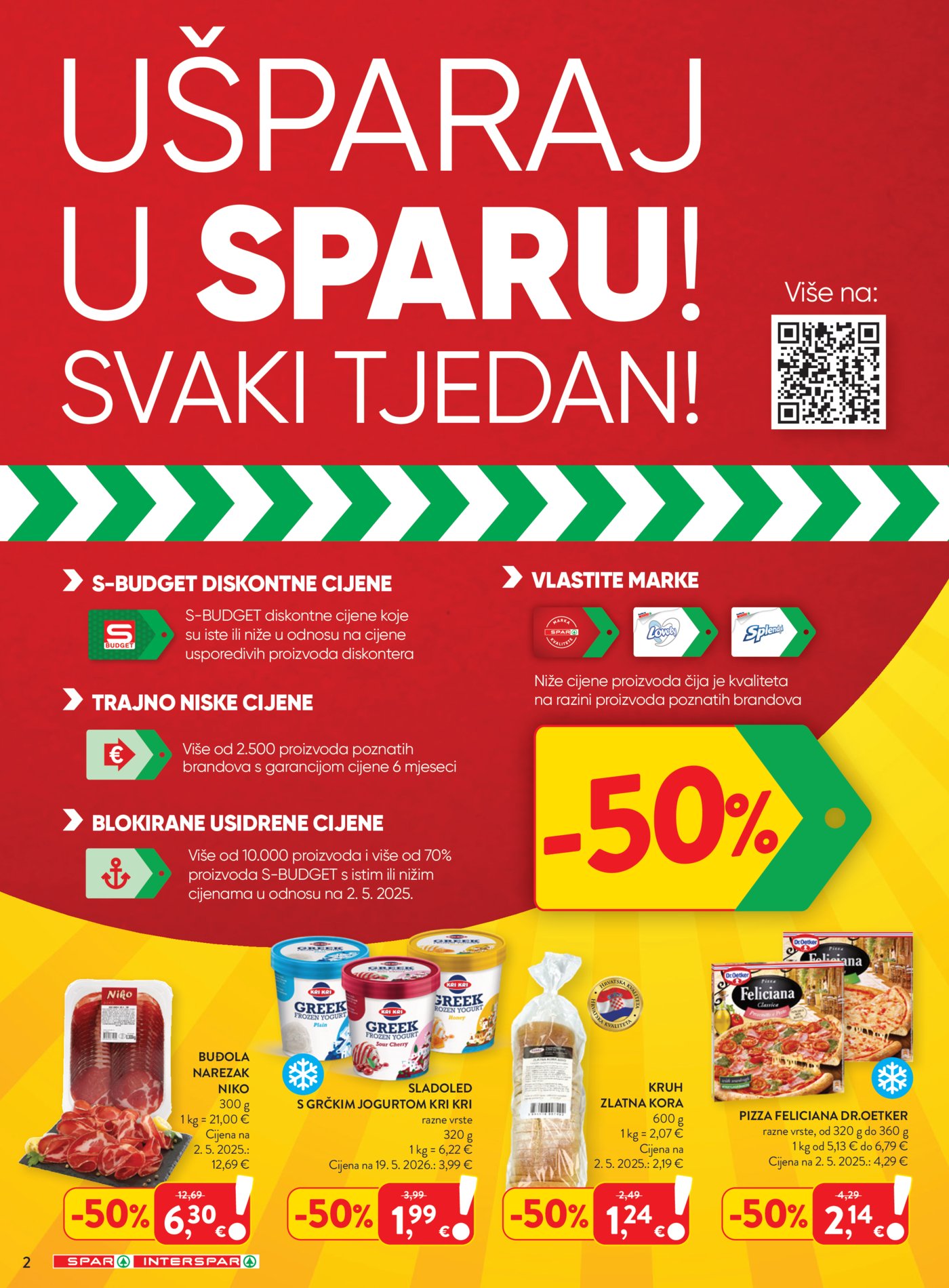 SPAR INTERSPAR katalog Akcija 26.08. - 01.09.2026.