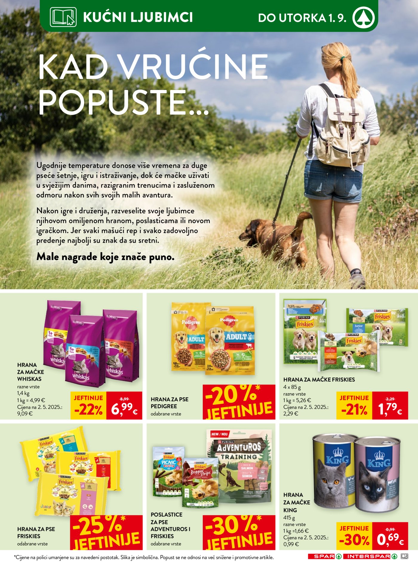 SPAR INTERSPAR katalog Akcija 26.08. - 01.09.2026.