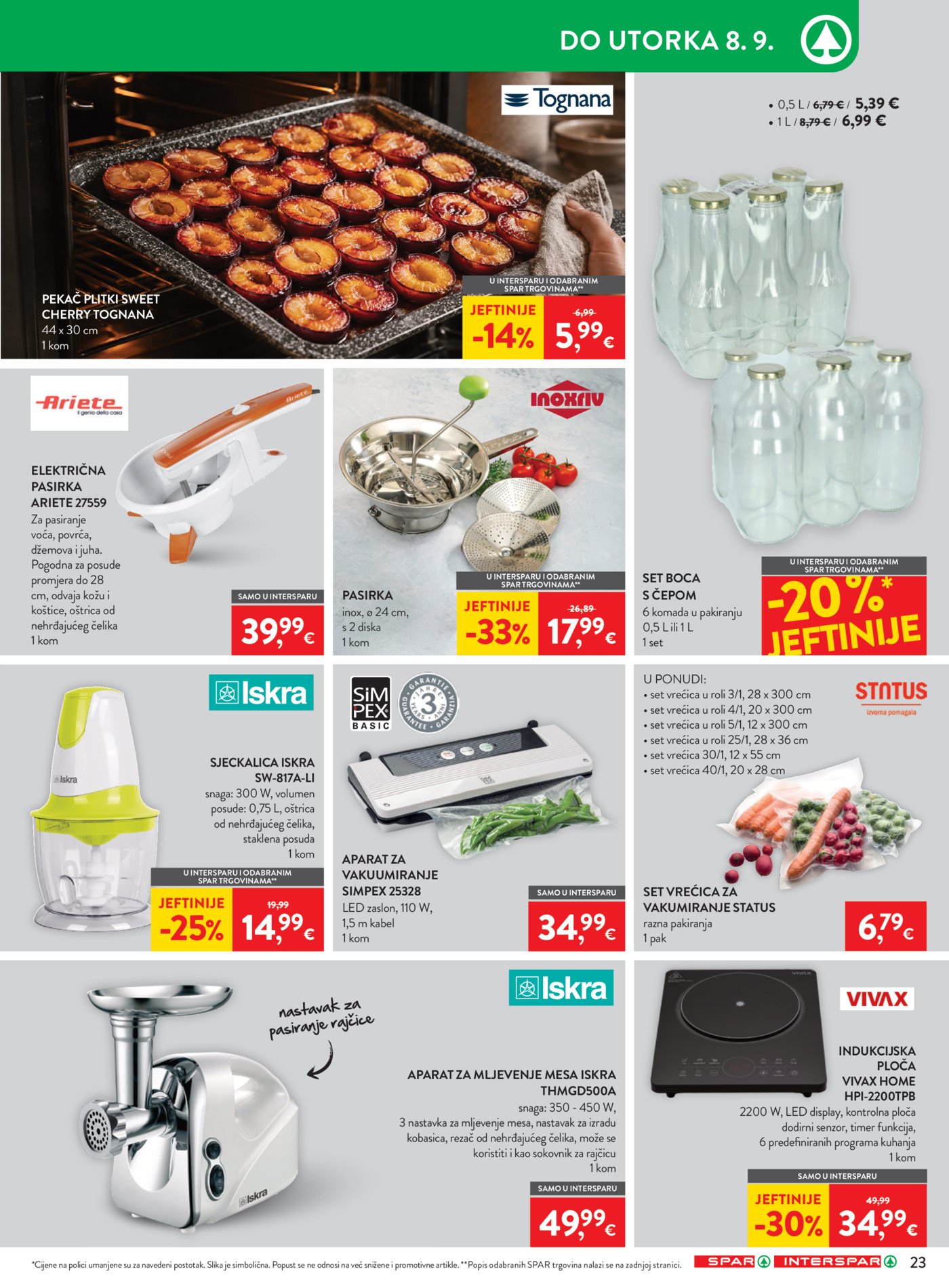 SPAR INTERSPAR katalog Akcija 26.08. - 01.09.2026.