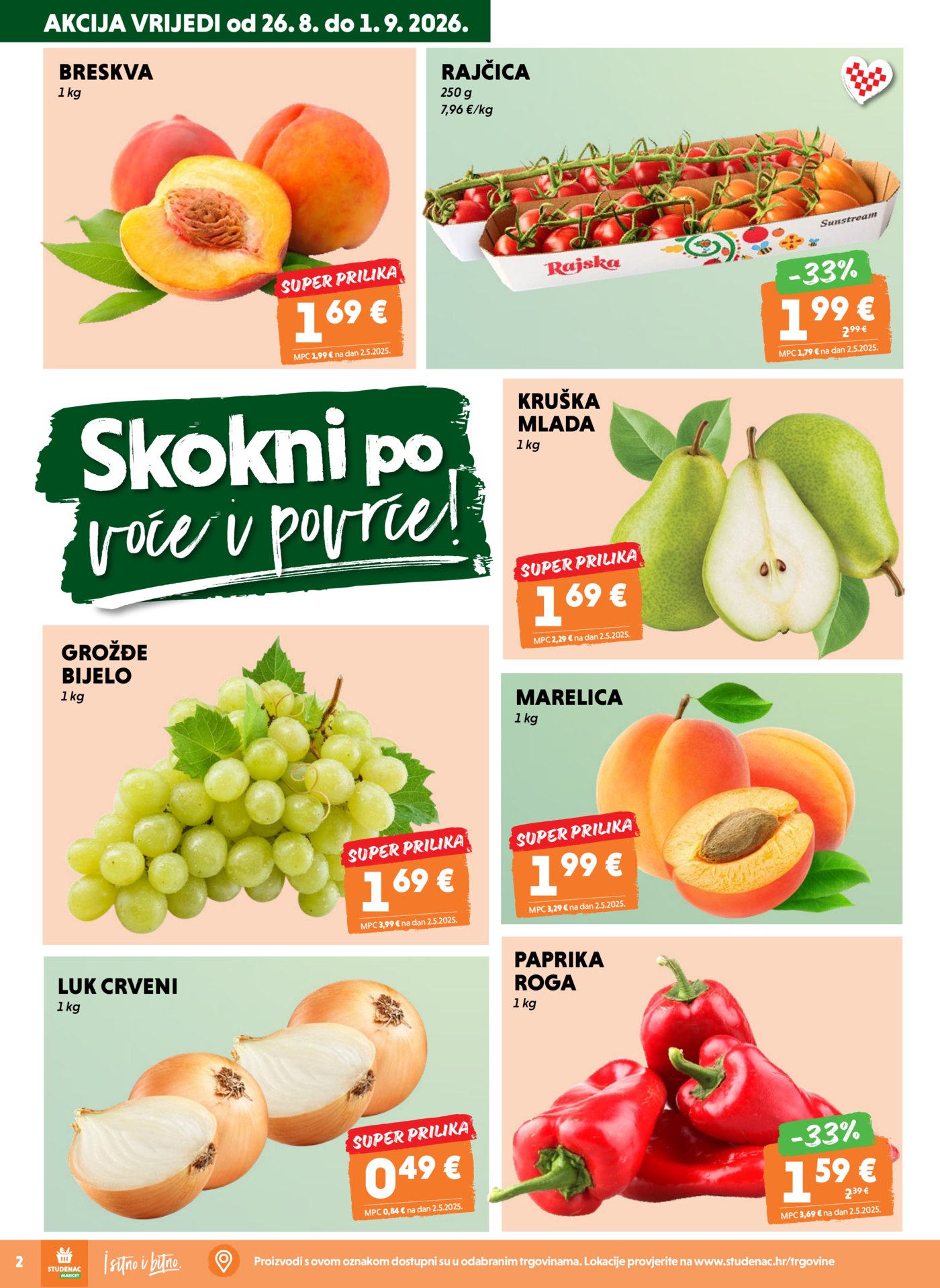 Studenac katalog akcija 26.08.-08.09.2026.