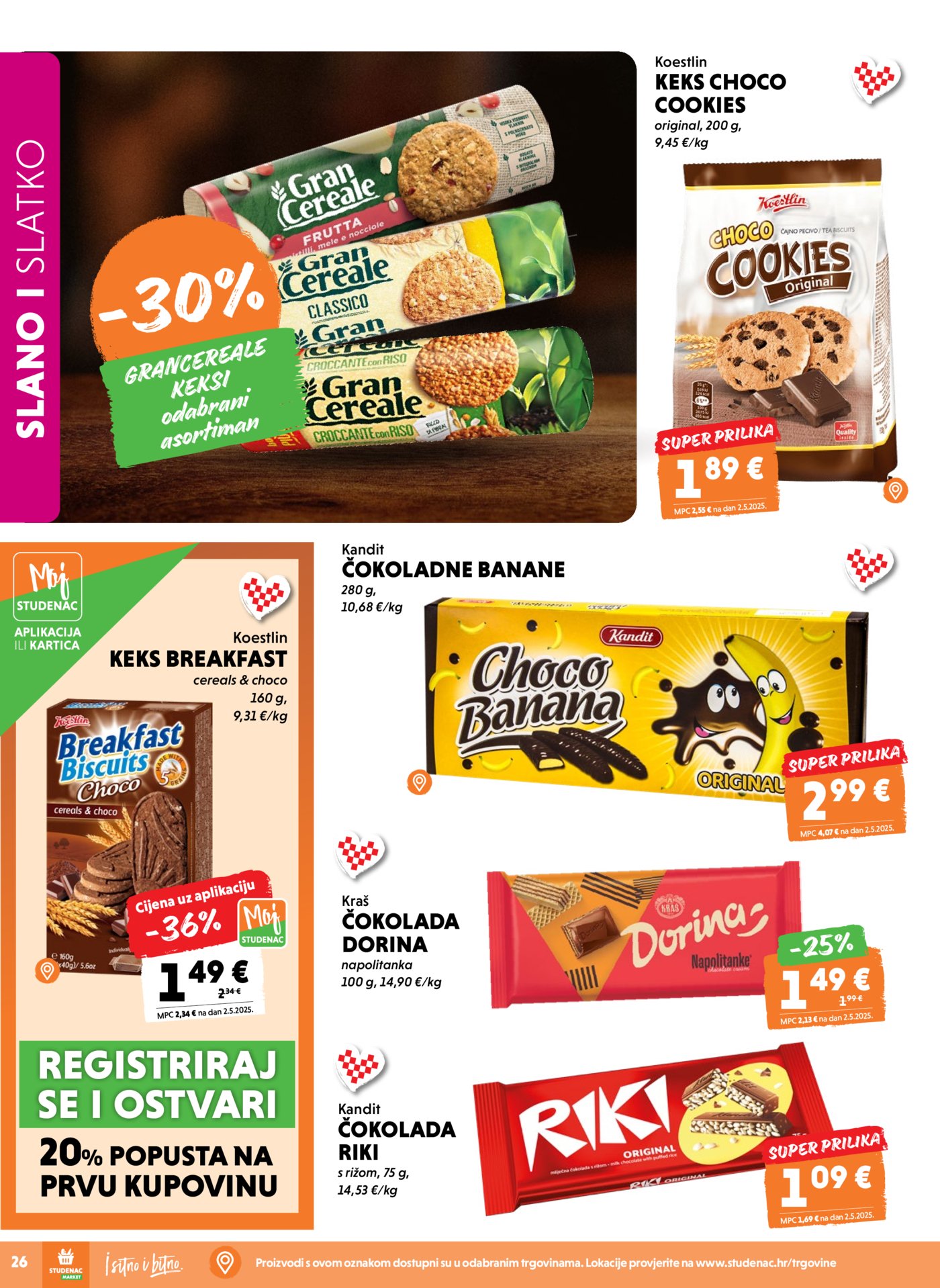Studenac katalog akcija 26.08.-08.09.2026.