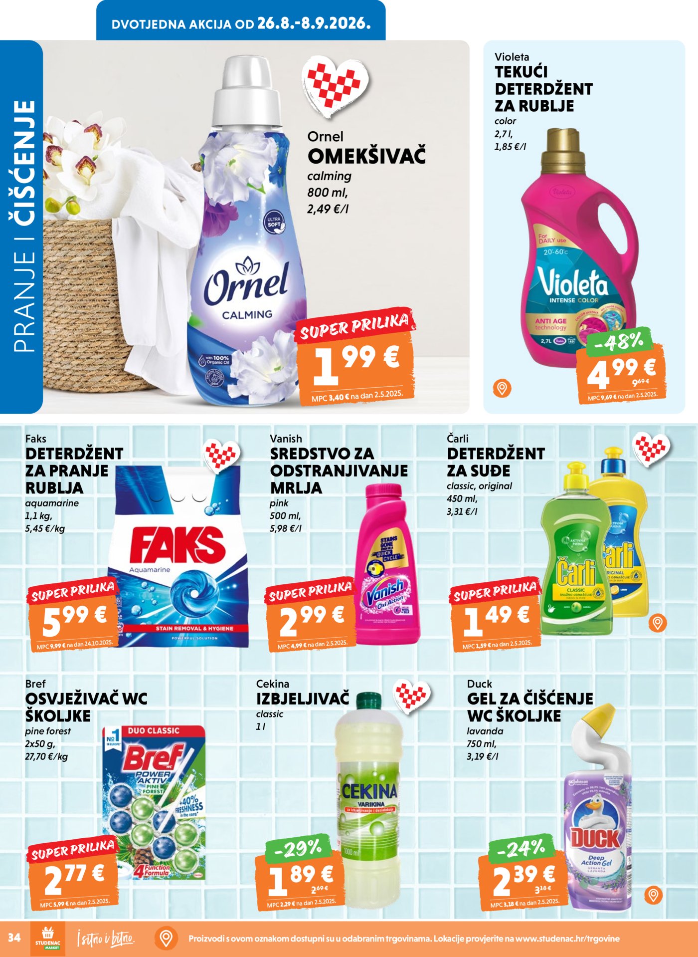 Studenac katalog akcija 26.08.-08.09.2026.